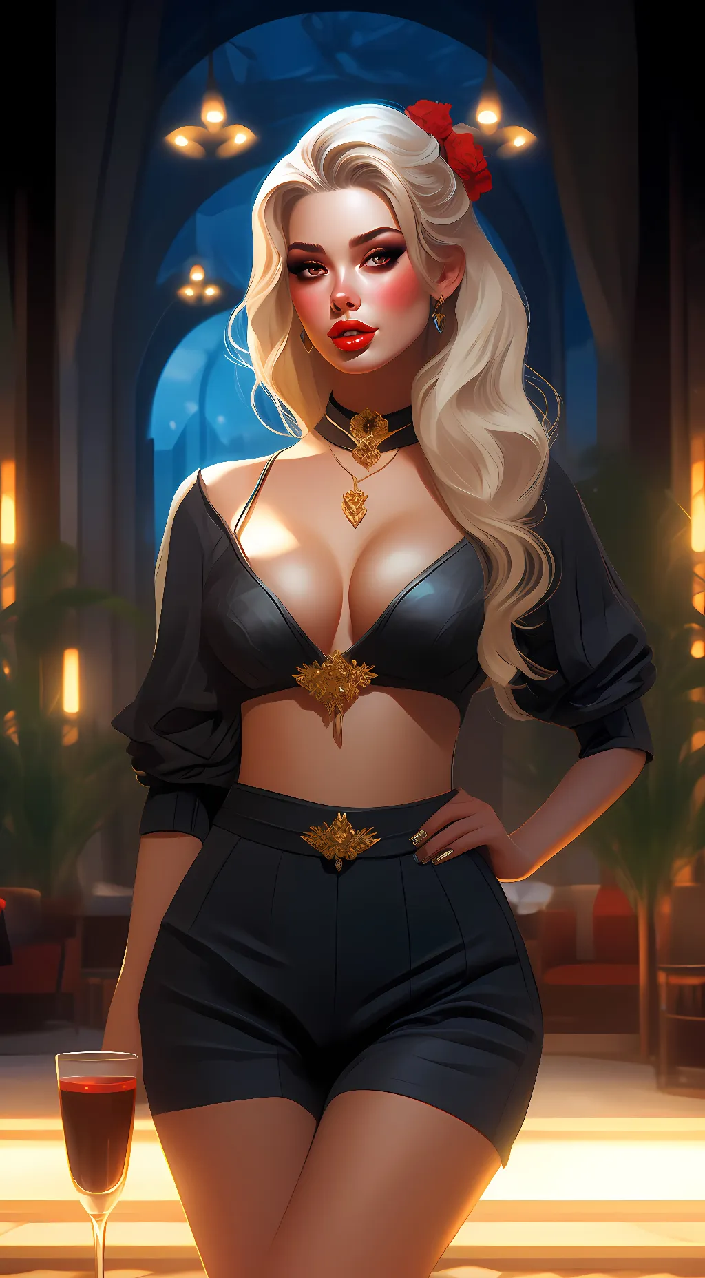 ai character: Emily  background