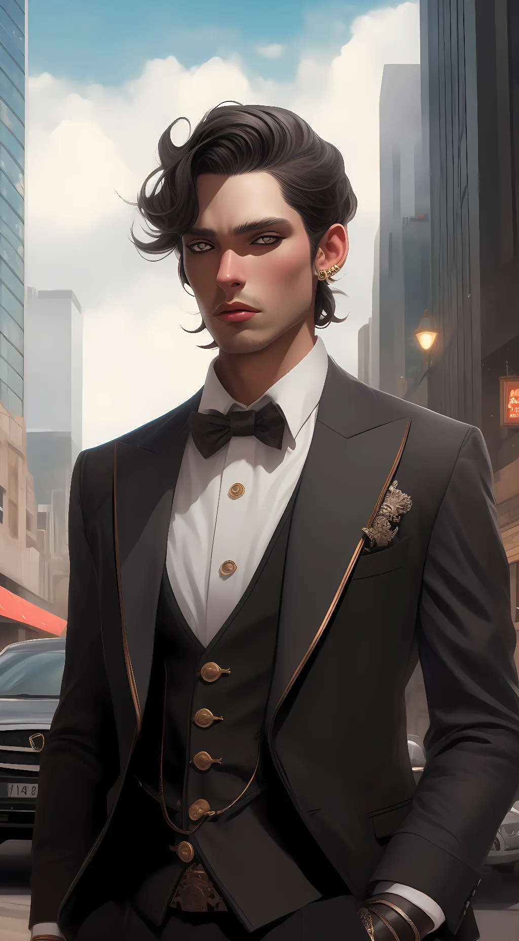 ai character: Leo Owes III  background