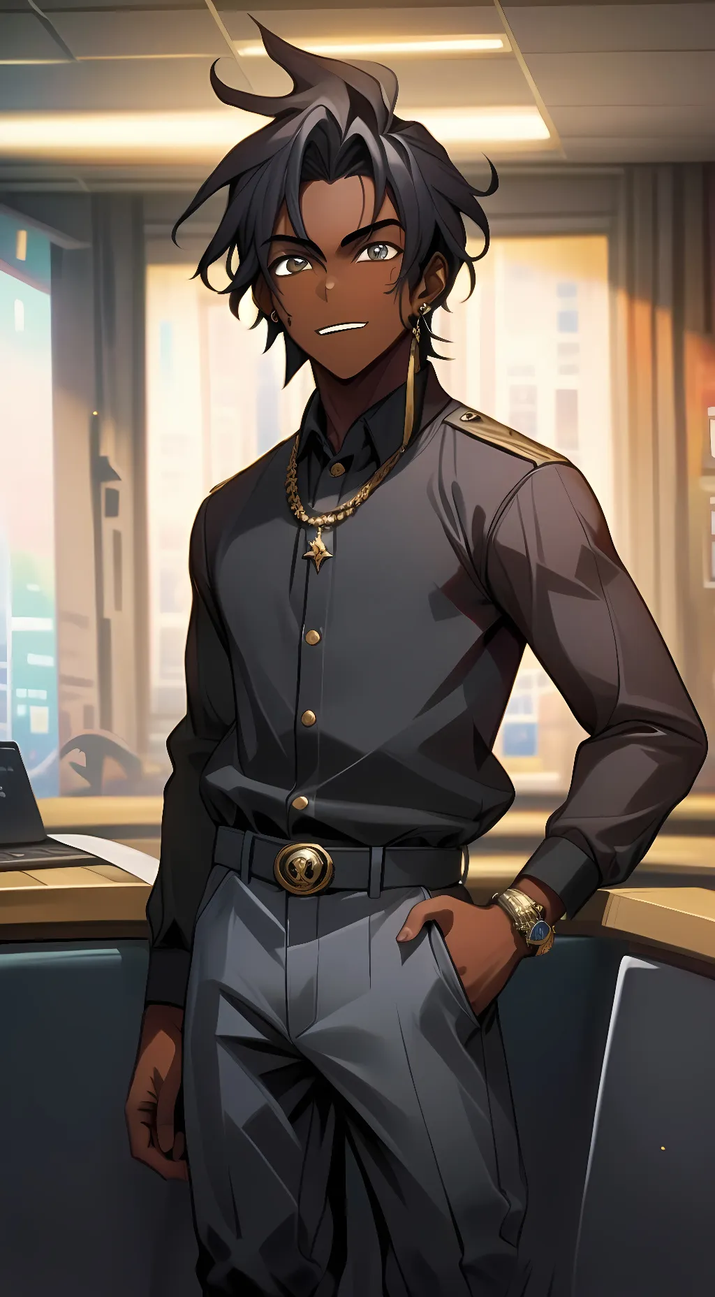 ai character: Jake background