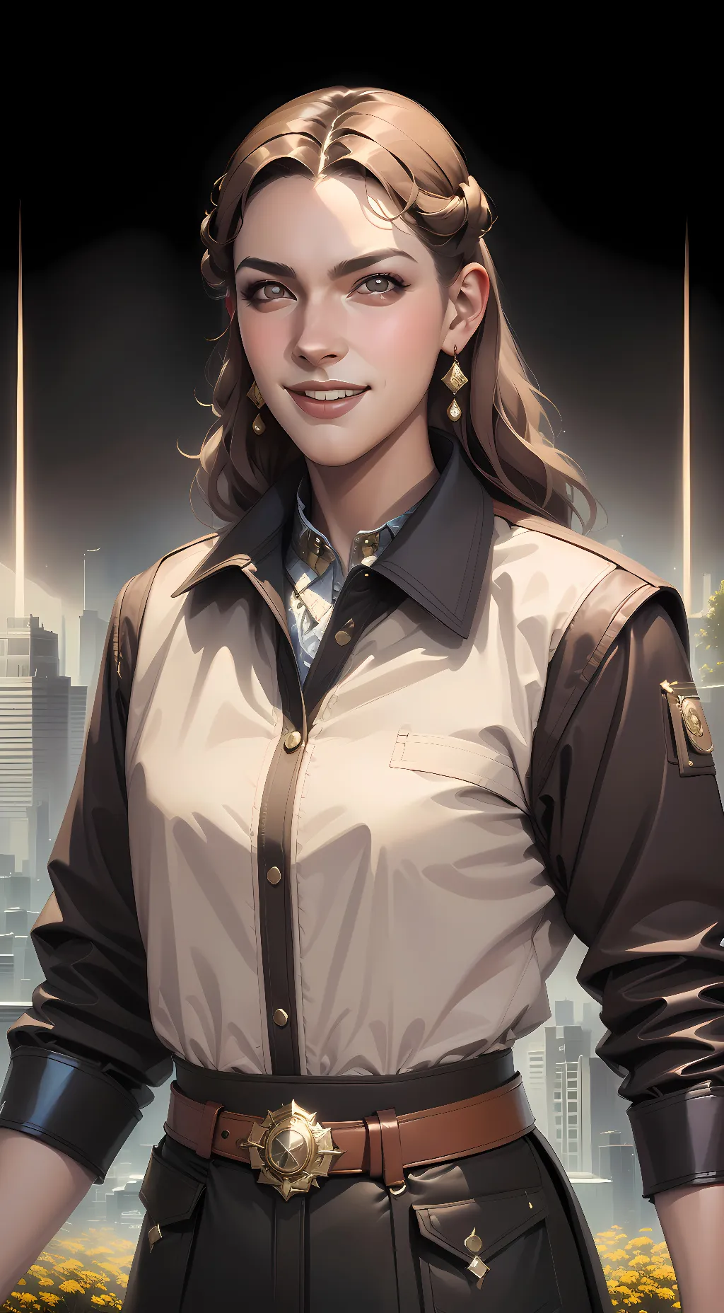 ai character: Elizabeth  background