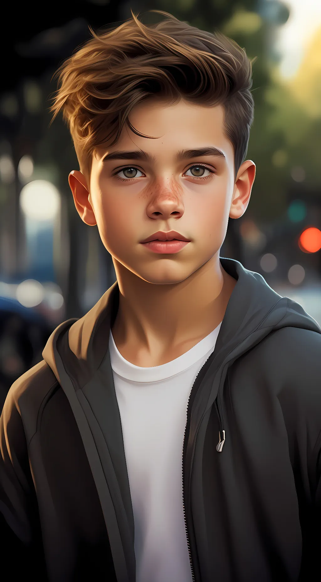 ai character: Archie  background