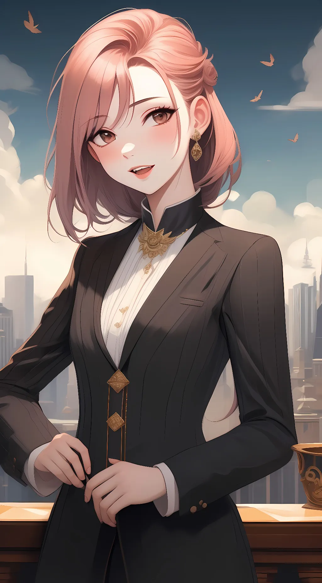 ai character: Kate background