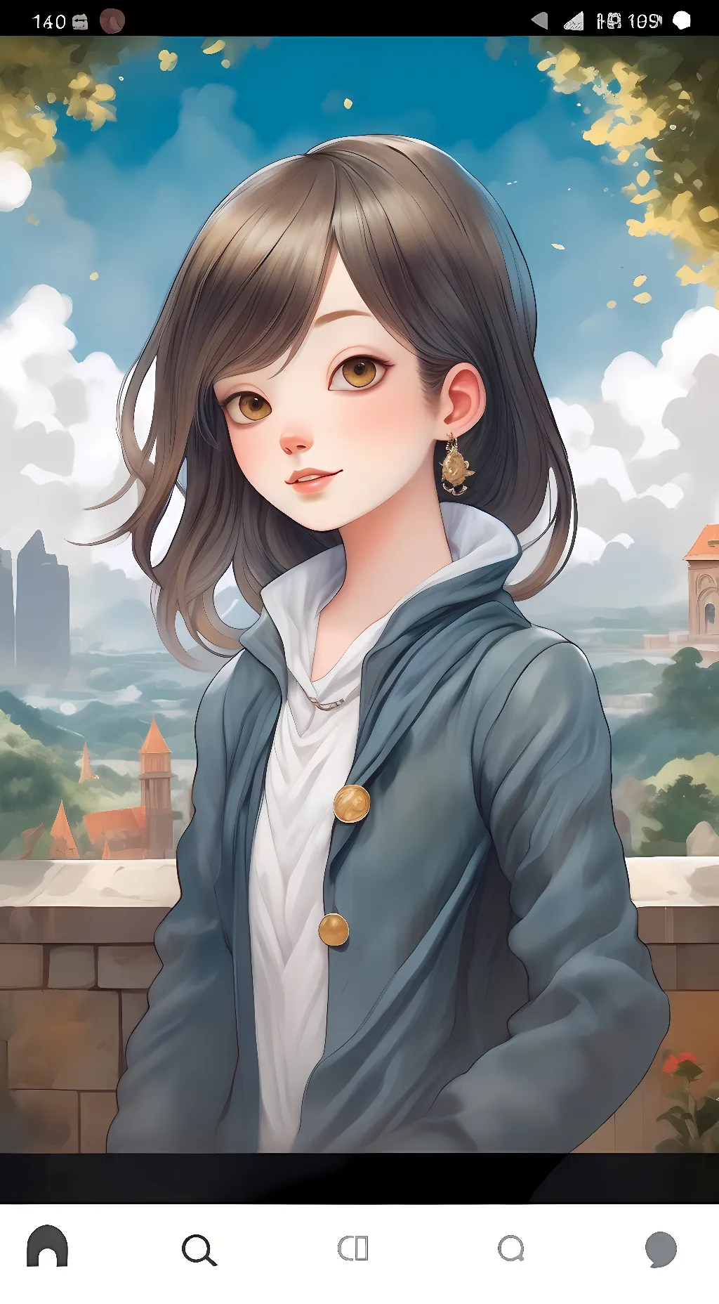 ai character: Jade background