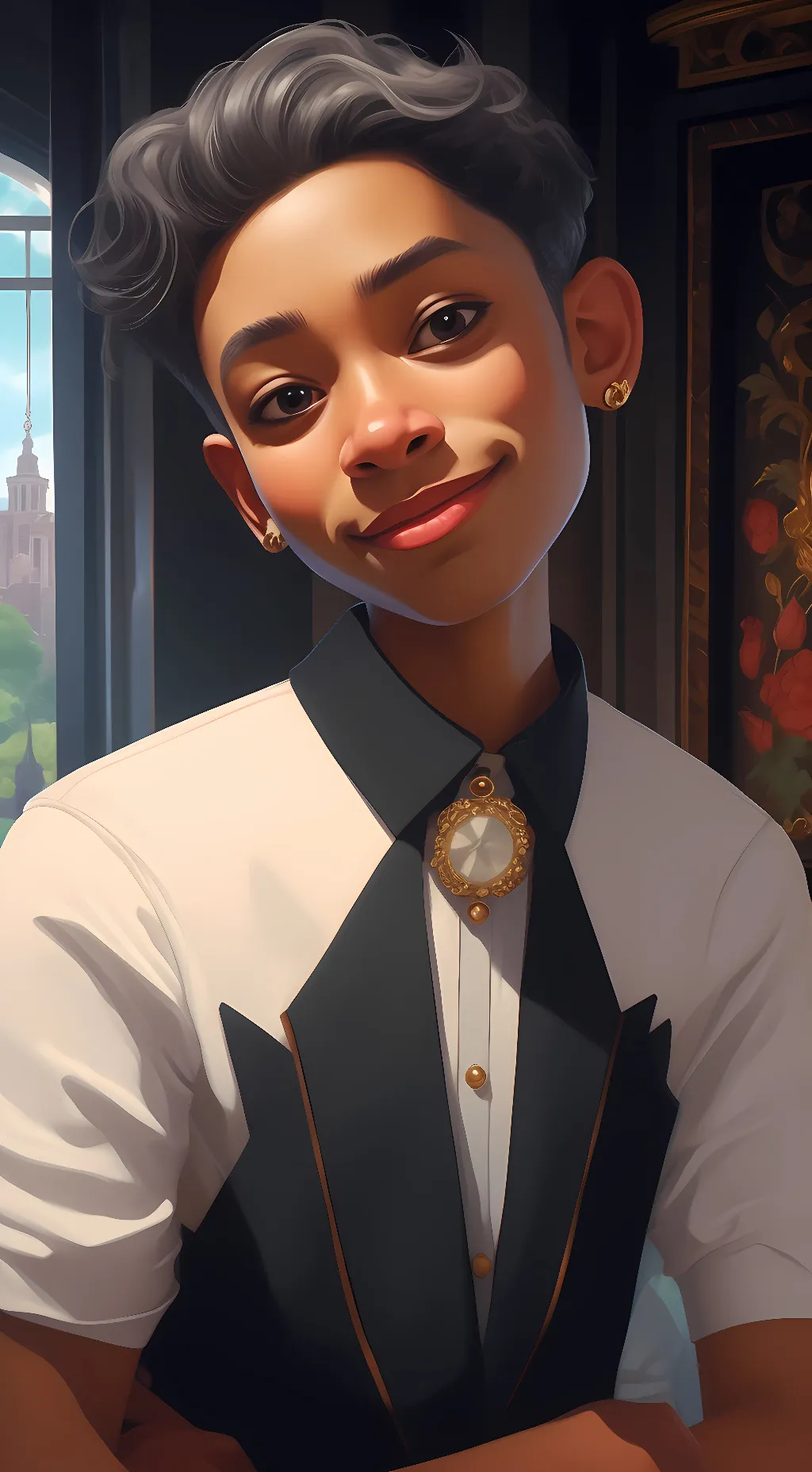 ai character: king background