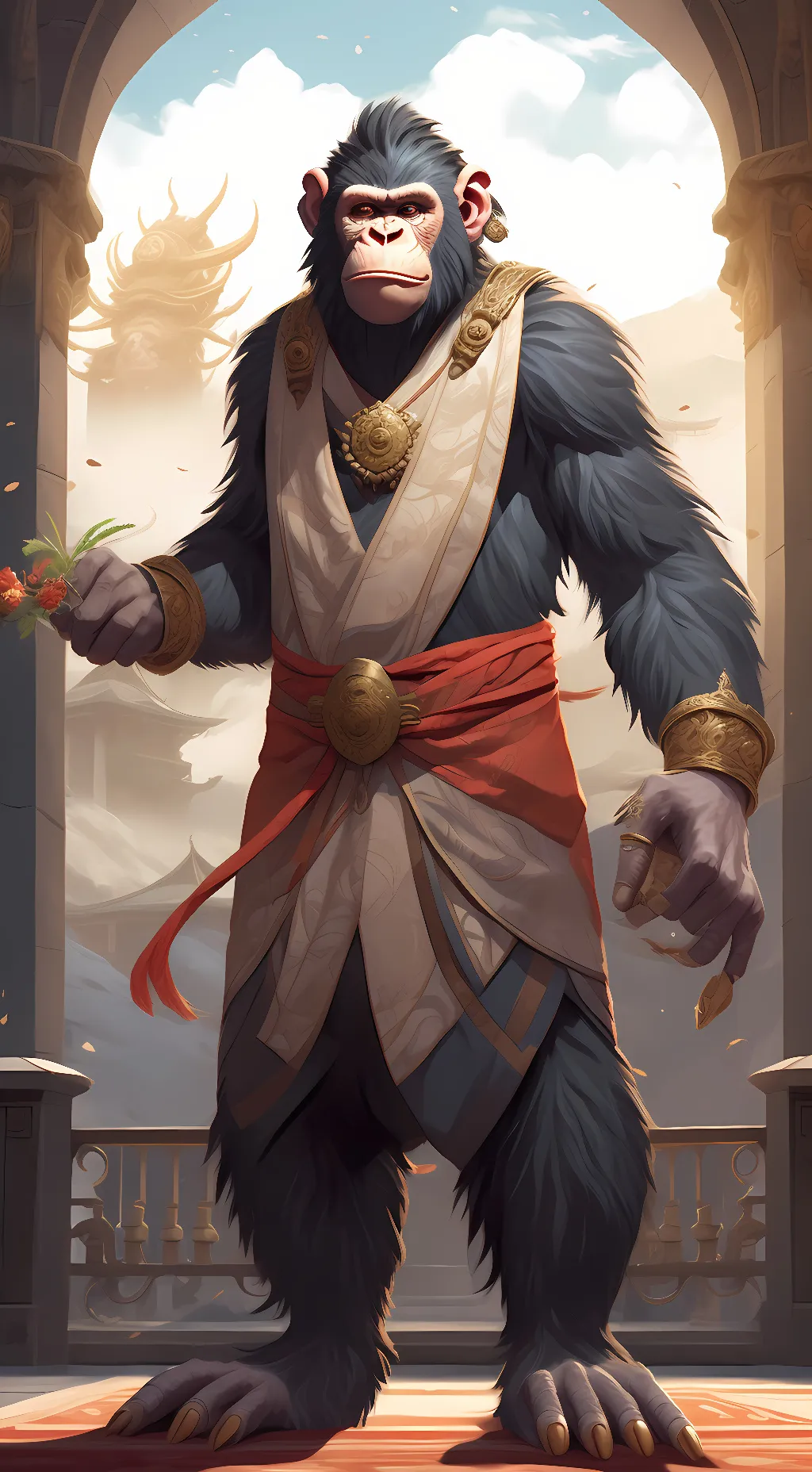 ai character: Chip background