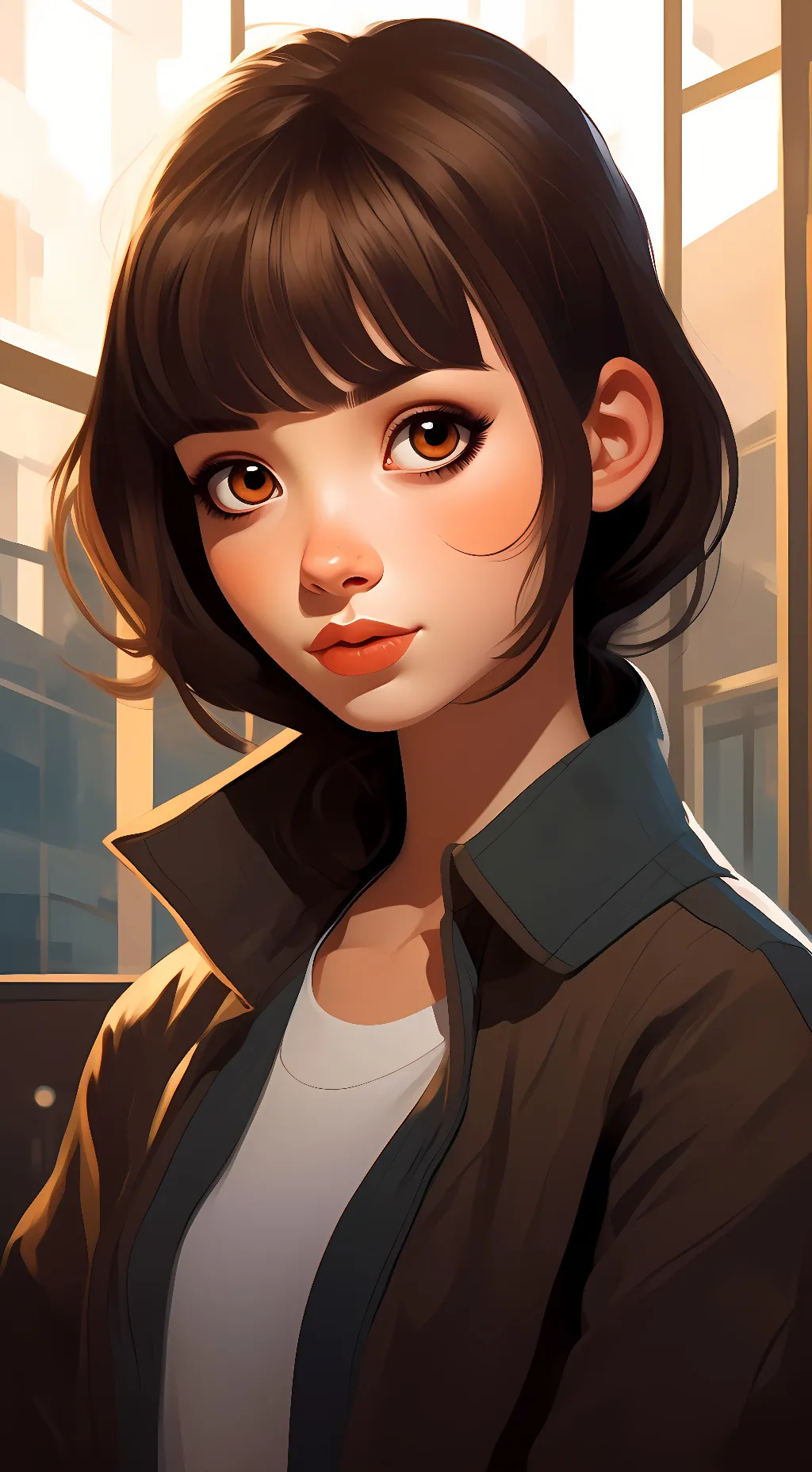 ai character: Yui Nakamura background