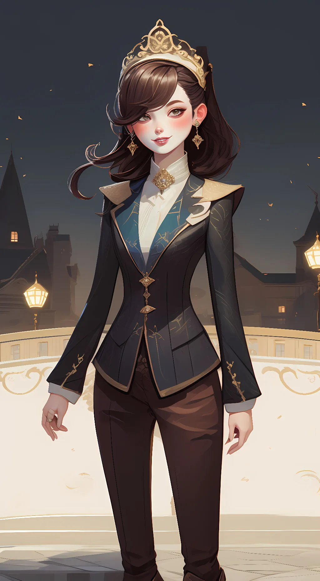 ai character: Emma  background