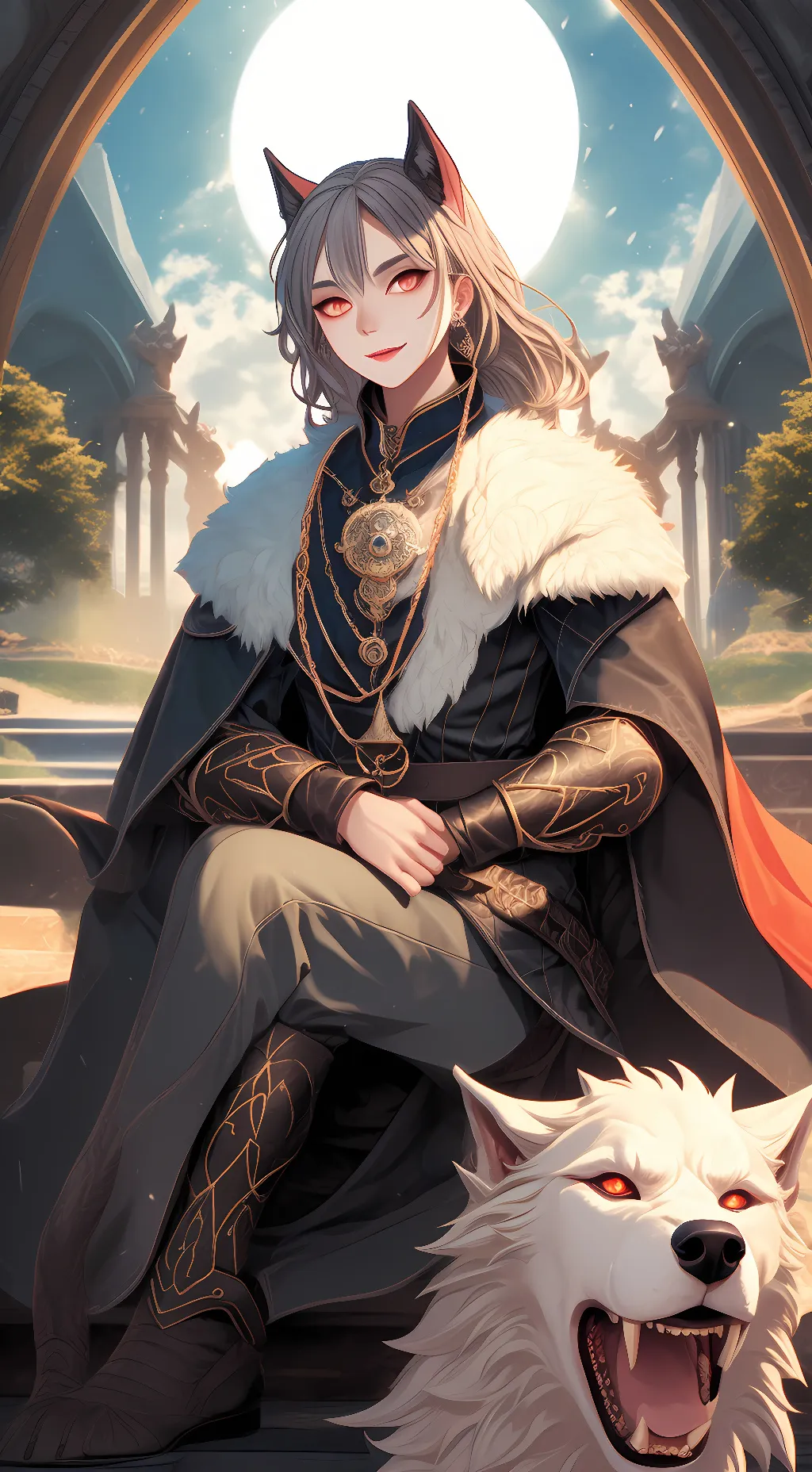 ai character: Ember background