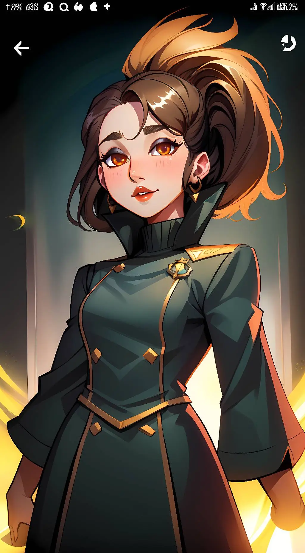 ai character: Grace Flynn background