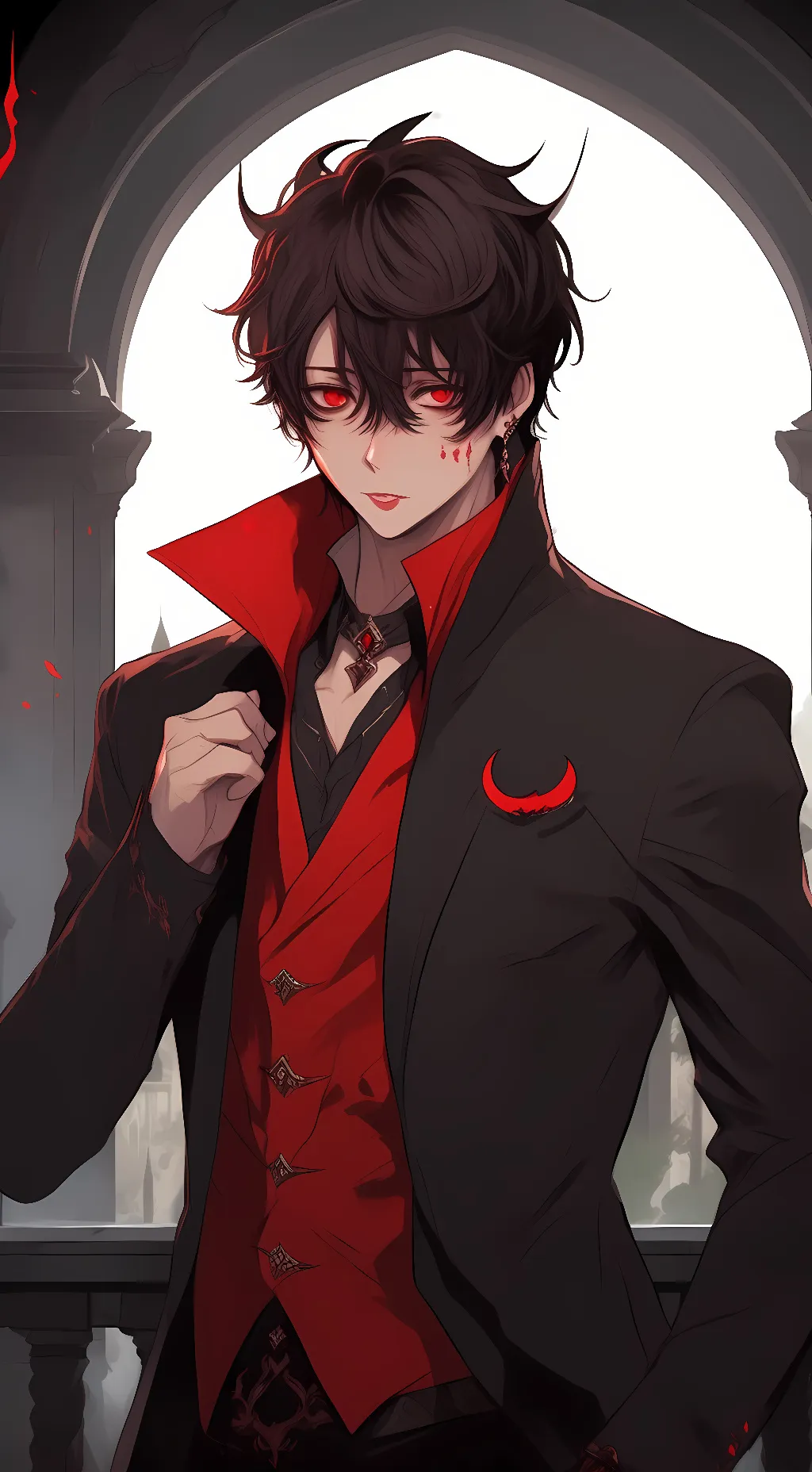 ai character: Midnight background