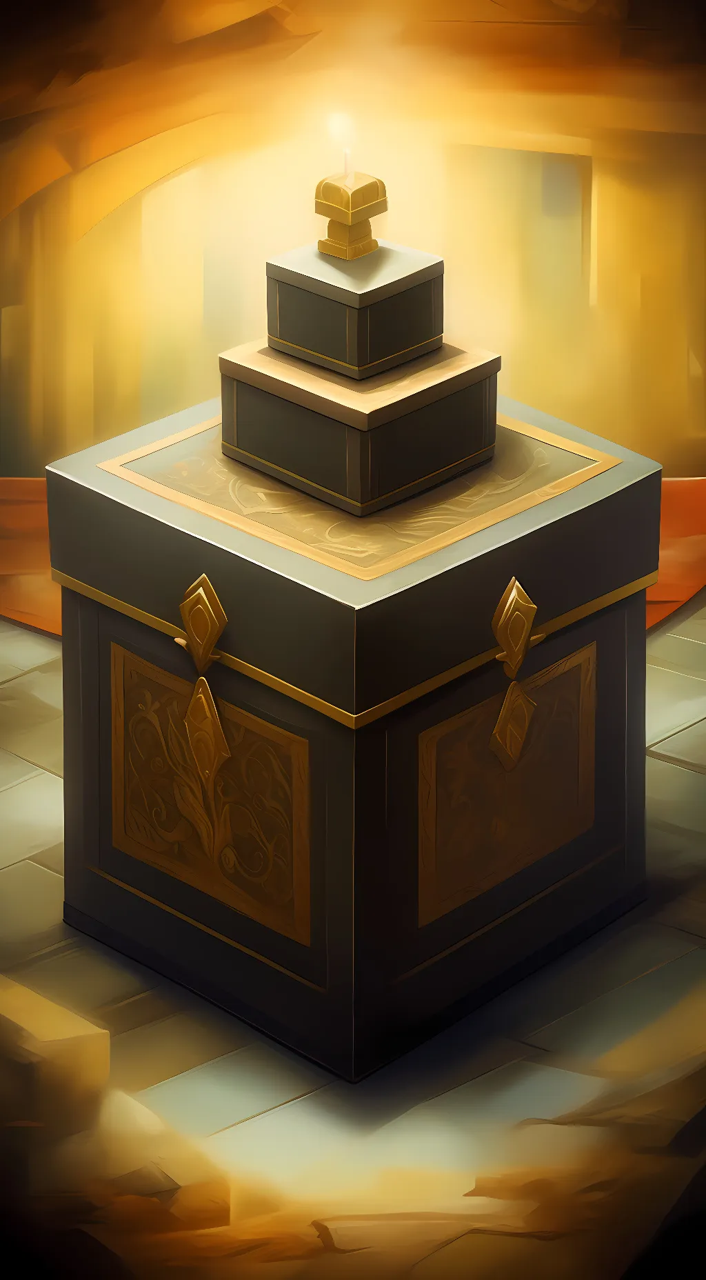 ai character: Box background