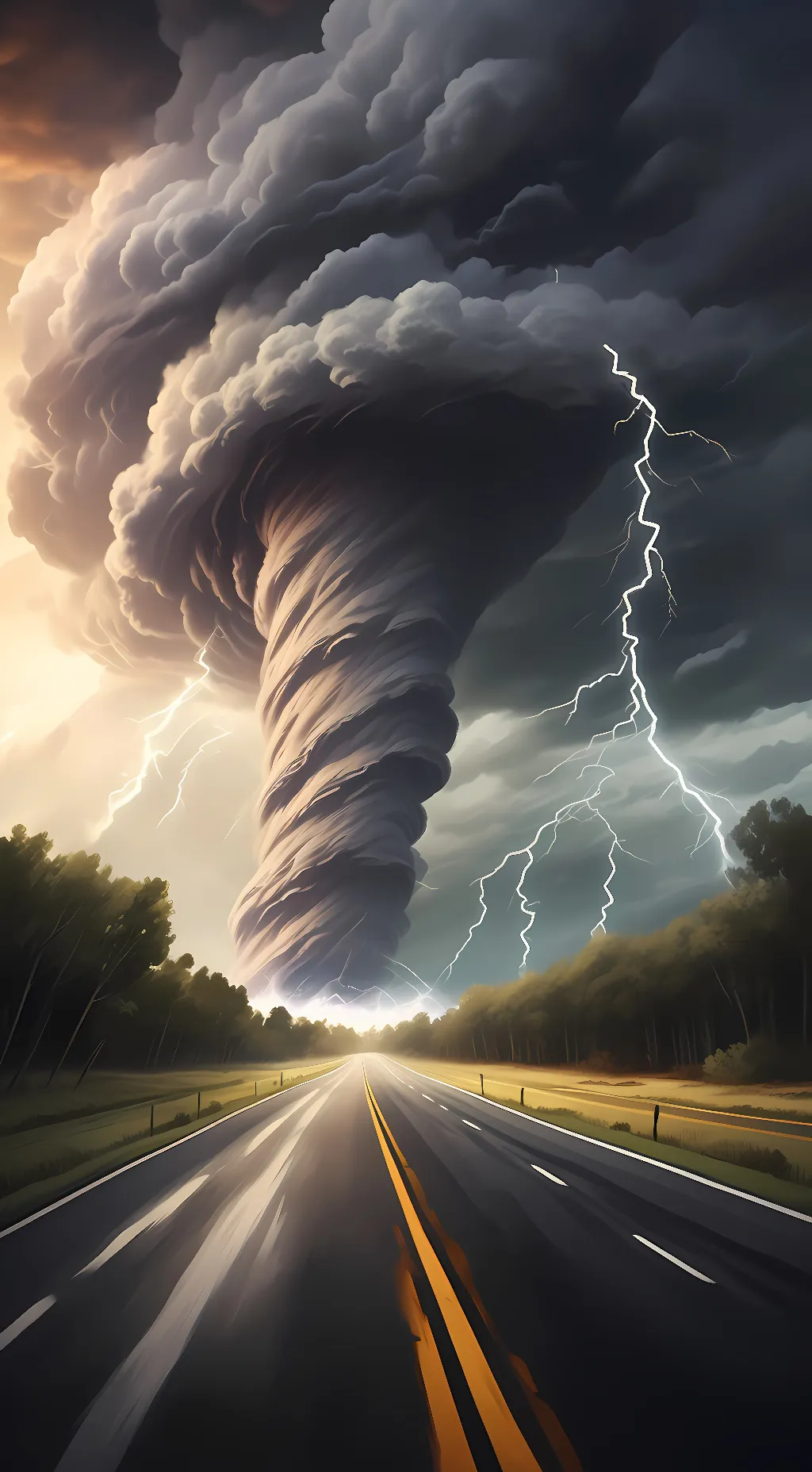 ai character: Tornado  background