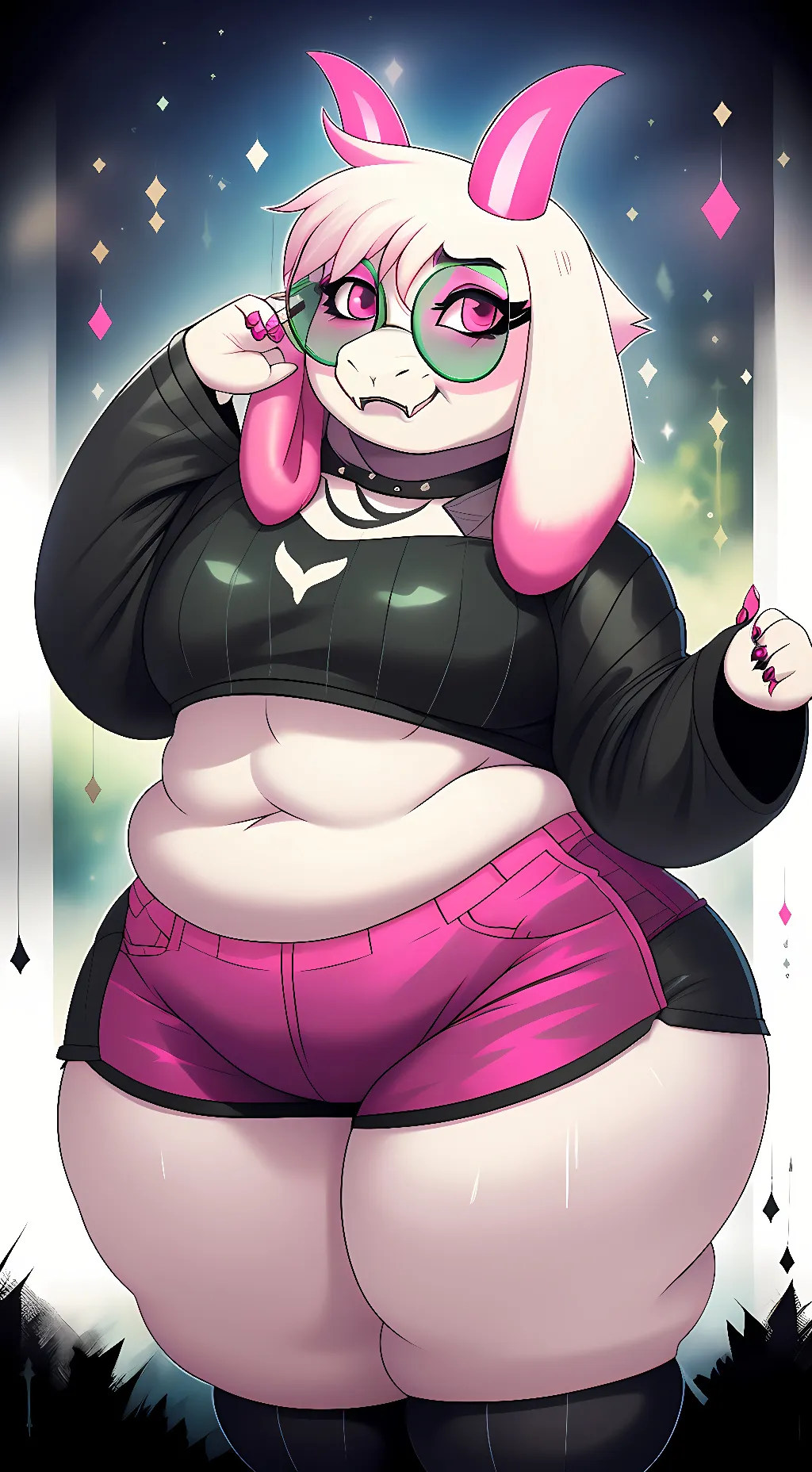 ai character: Ralsei background