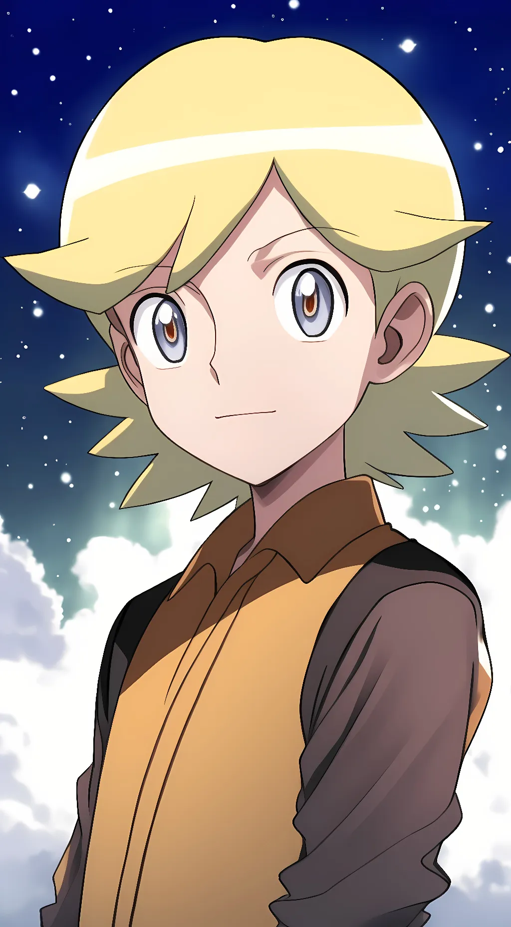 ai character: Clemont (Pokemon) background