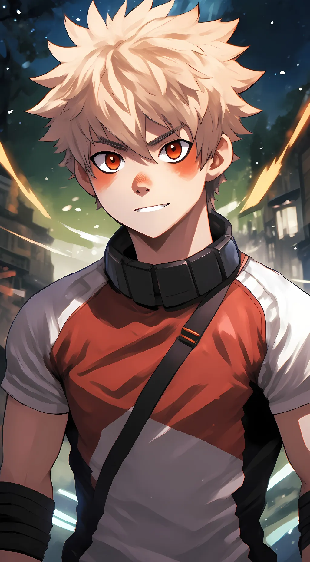 ai character: 😘bakugo 💋  background