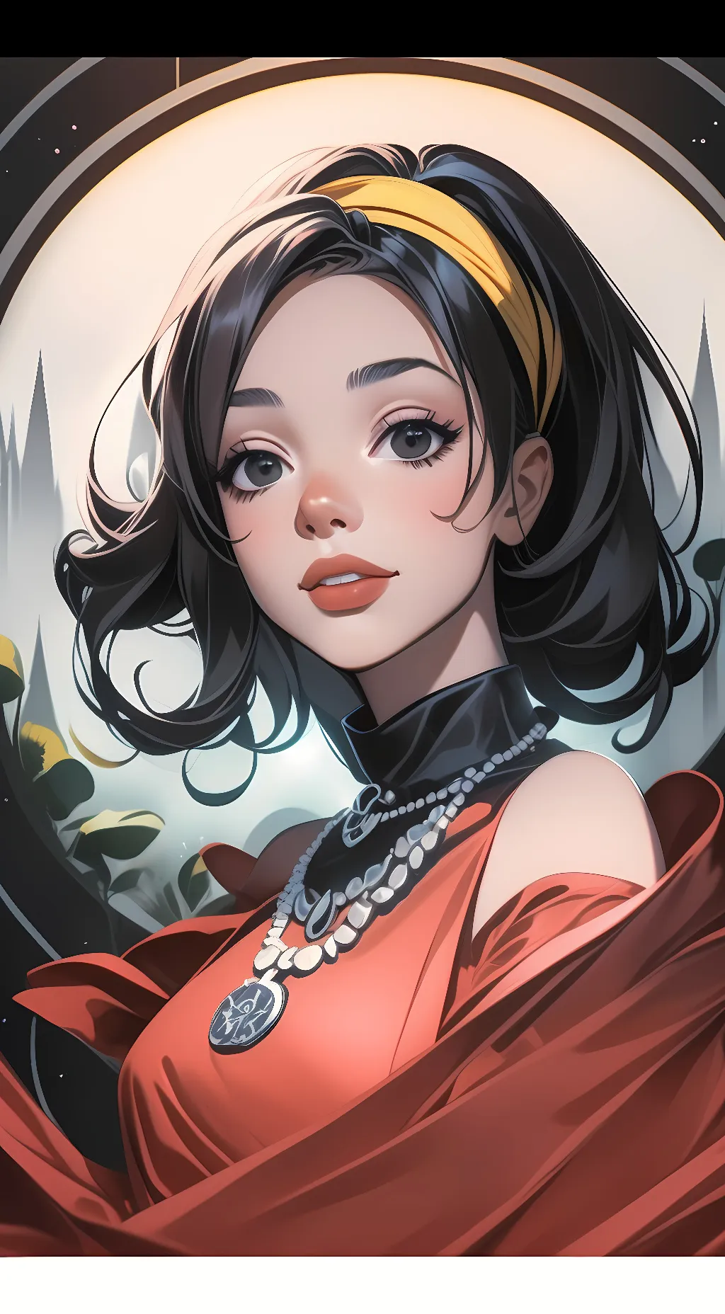 ai character: Alice Evans background