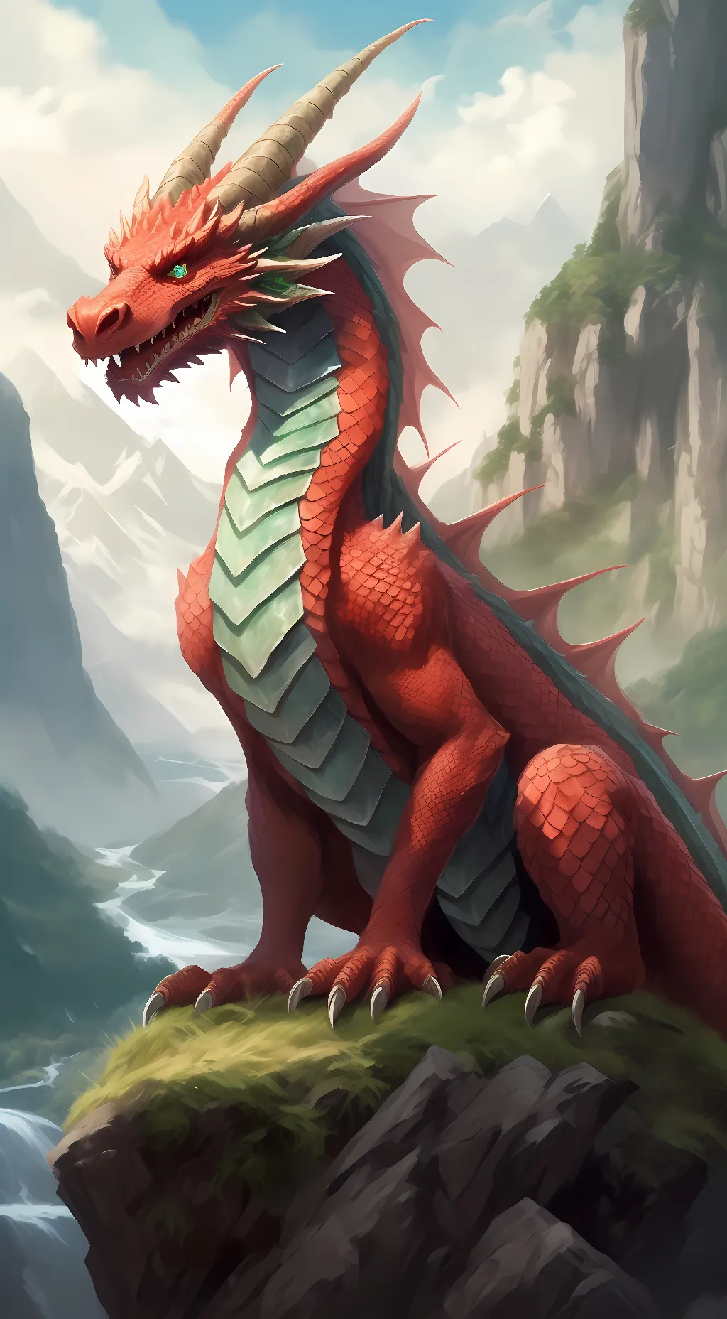 ai character: Ember background