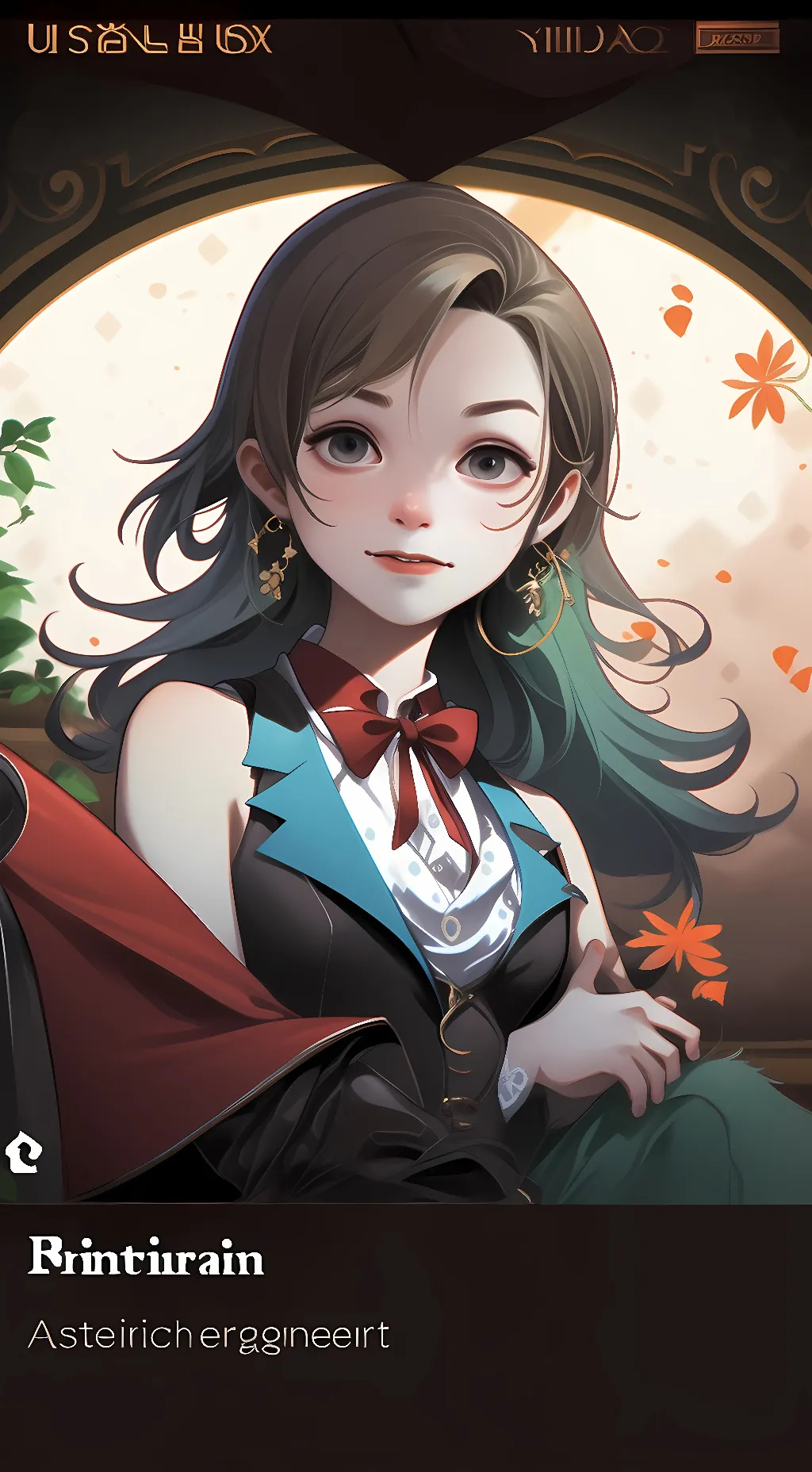 ai character: emma background