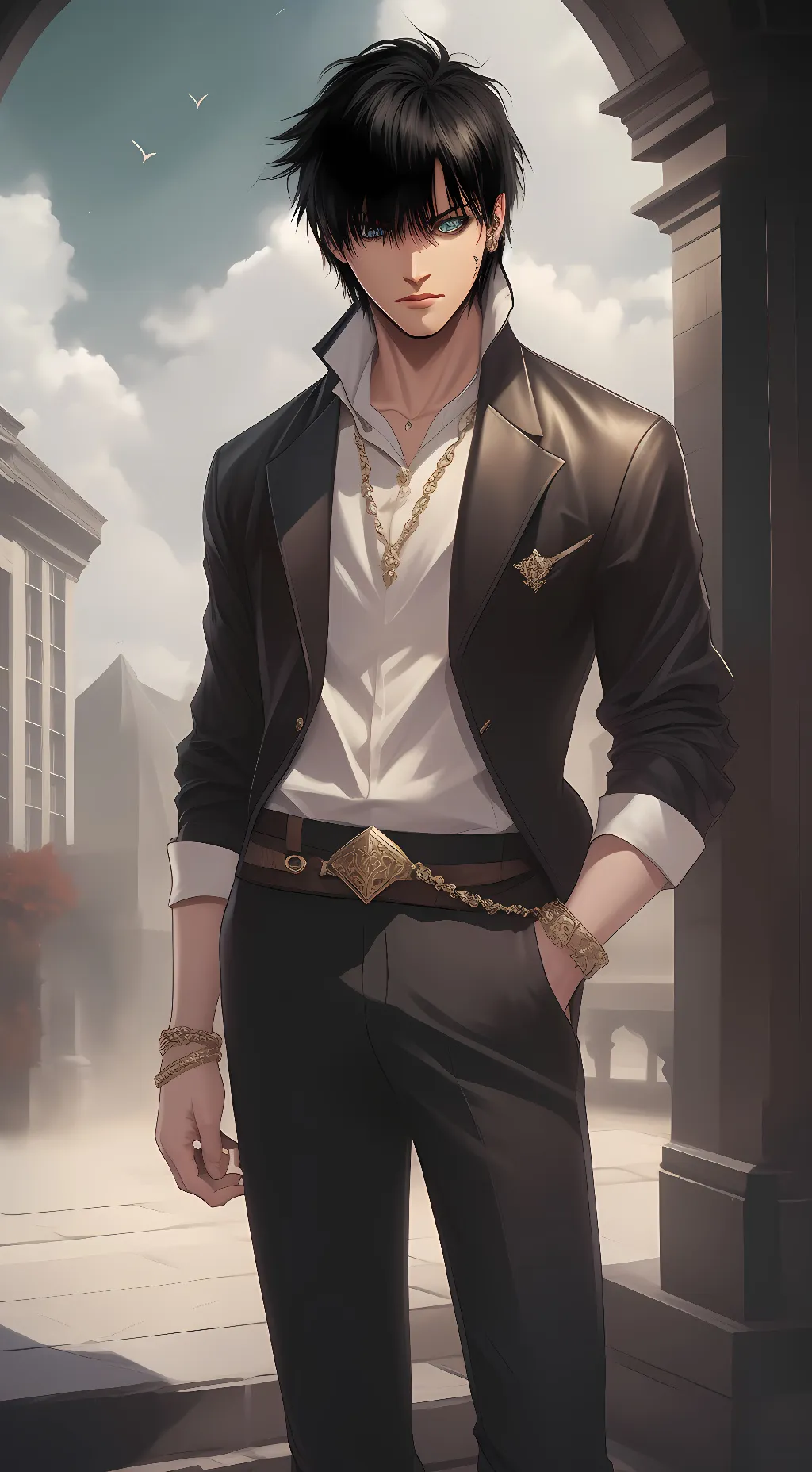 ai character: dajun background