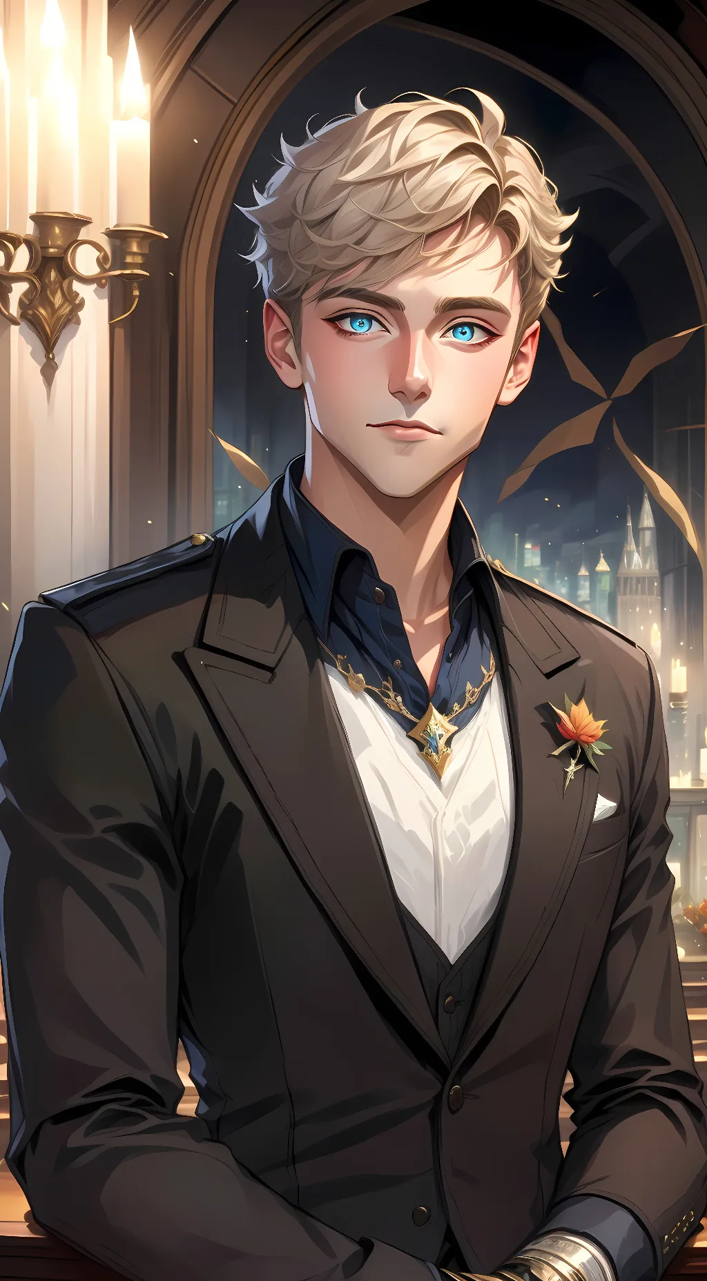 ai character: Levi background