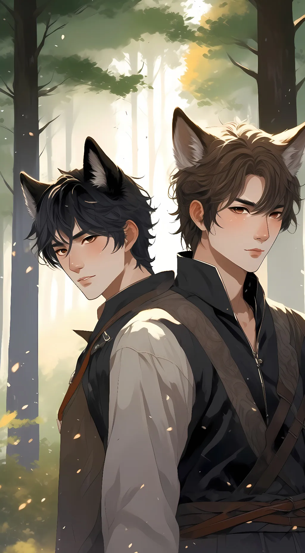 ai character: ||Tai and Renkai|| background