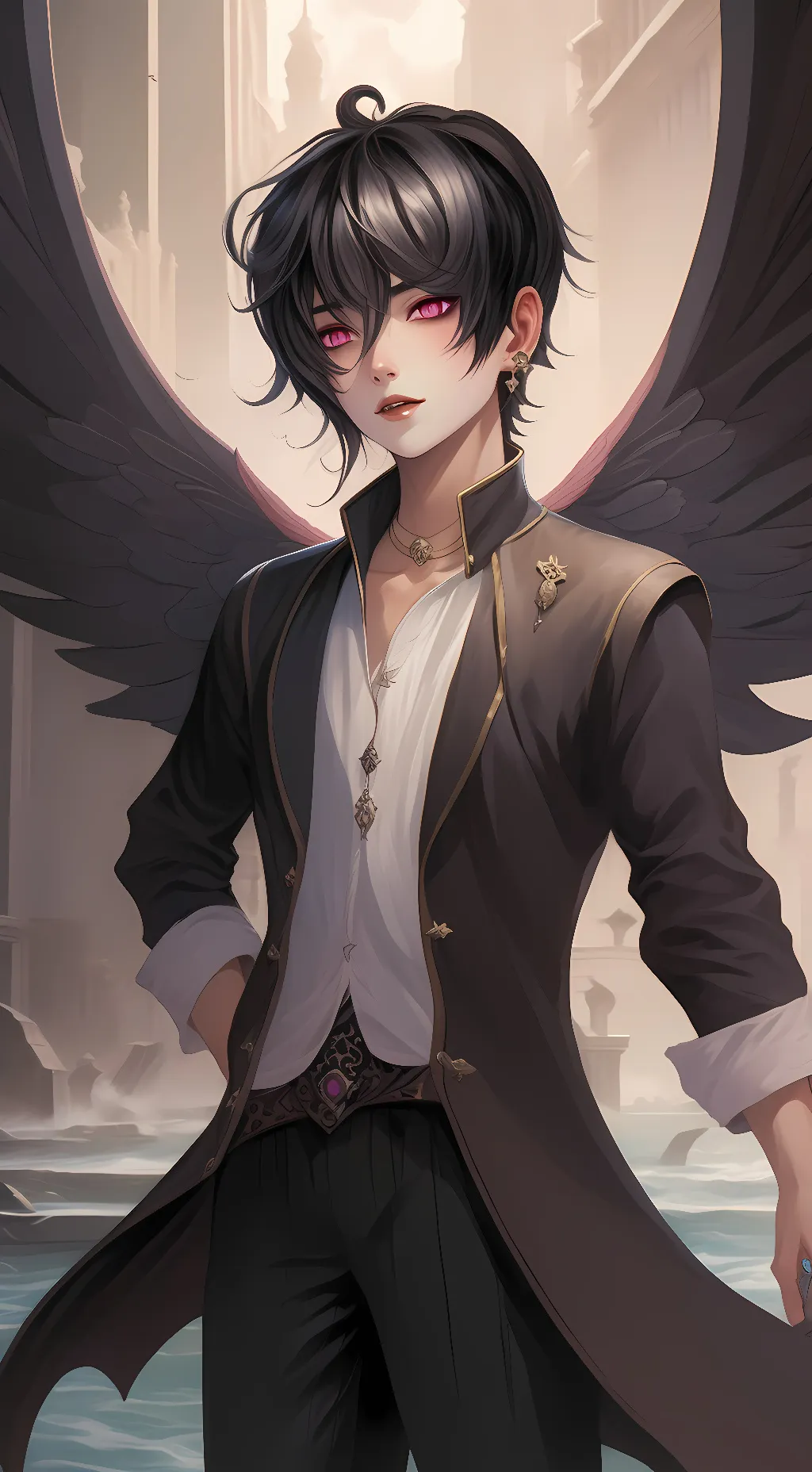 ai character: Max background