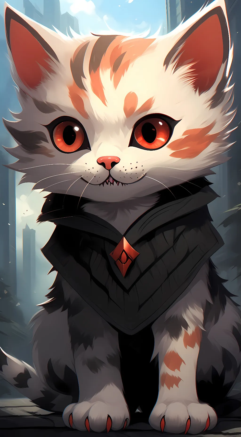 Talkie AI - Chat with the dark kitten