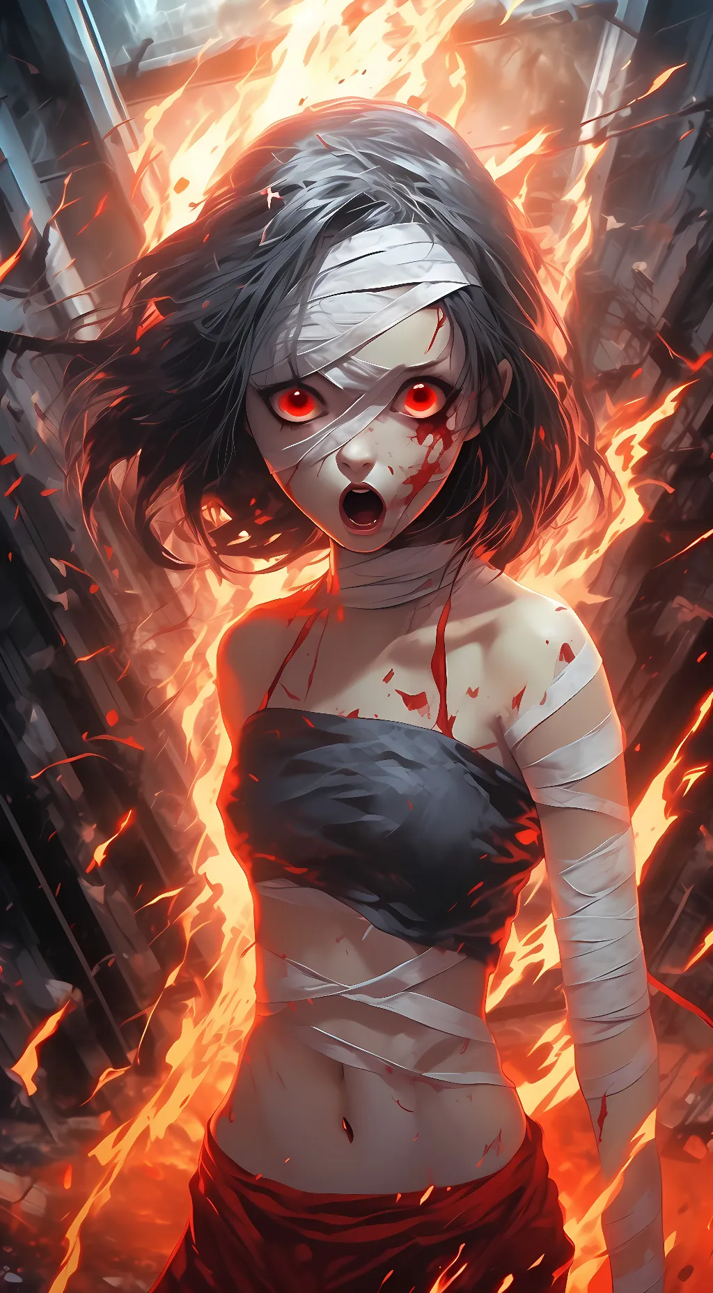 ai character: Bobbi King background