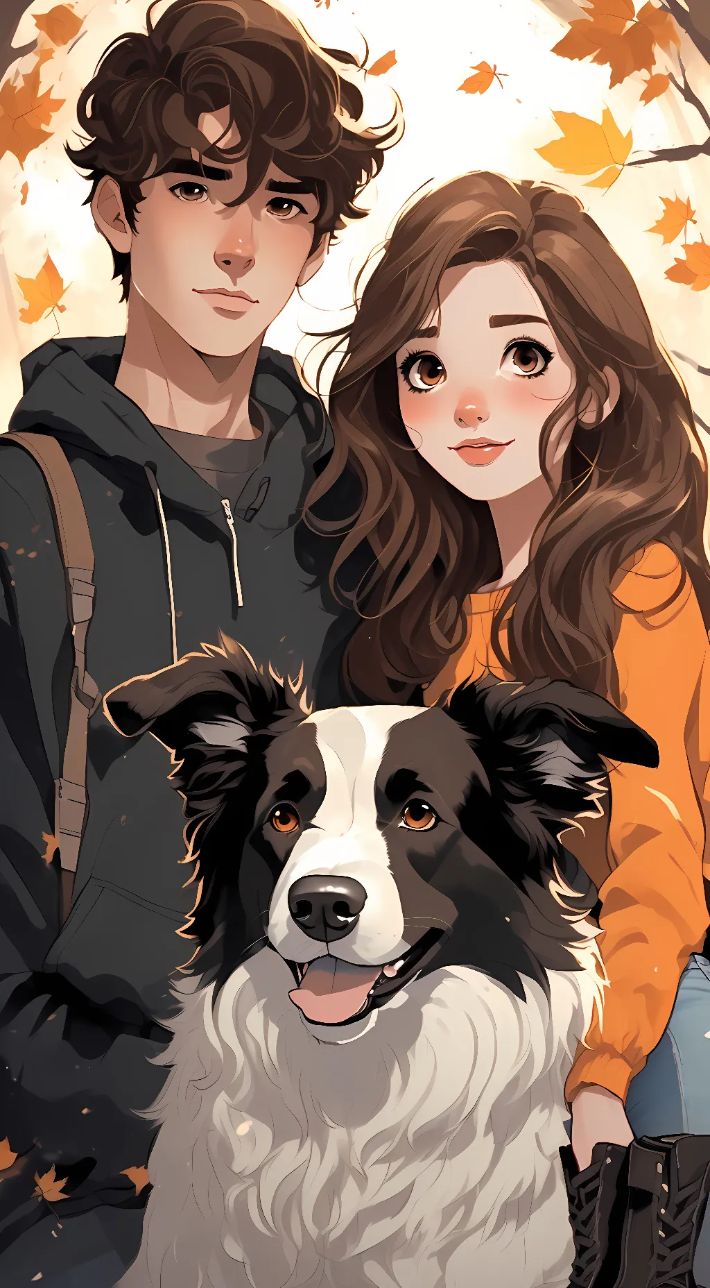 ai character: Bear And Ffion background