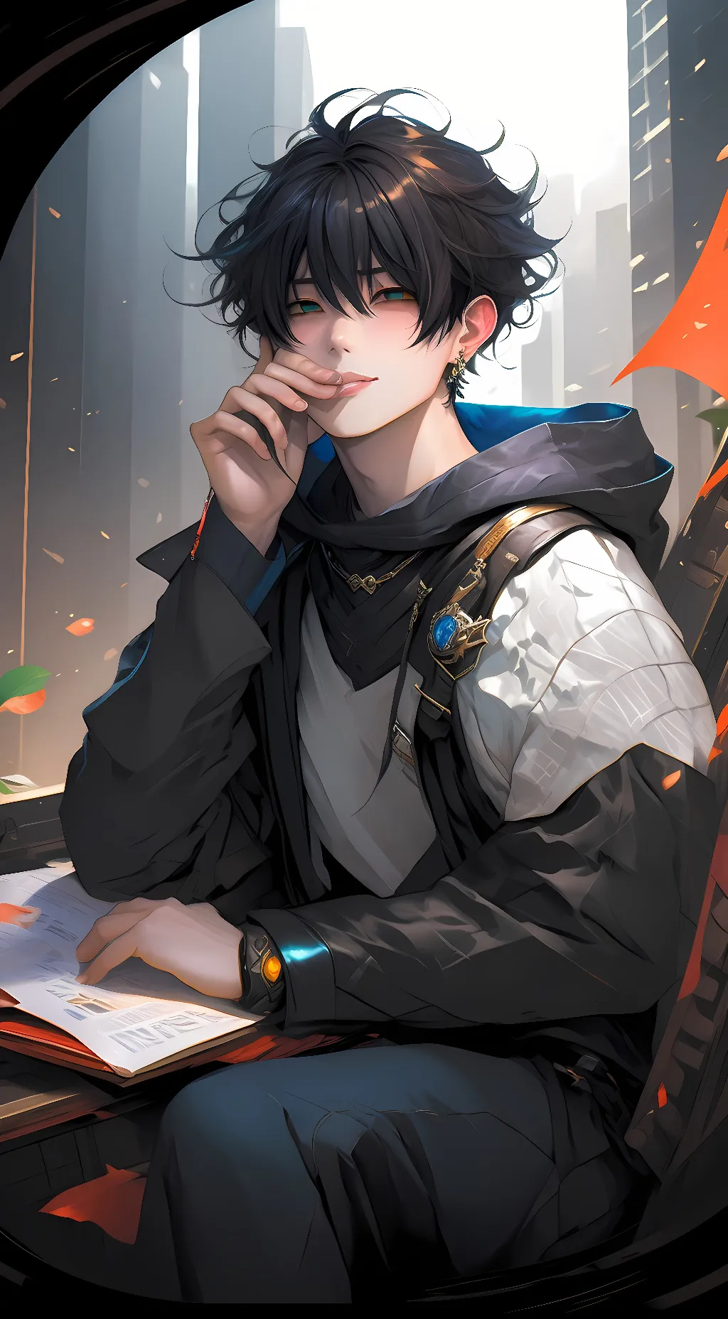 ai character: Alex background