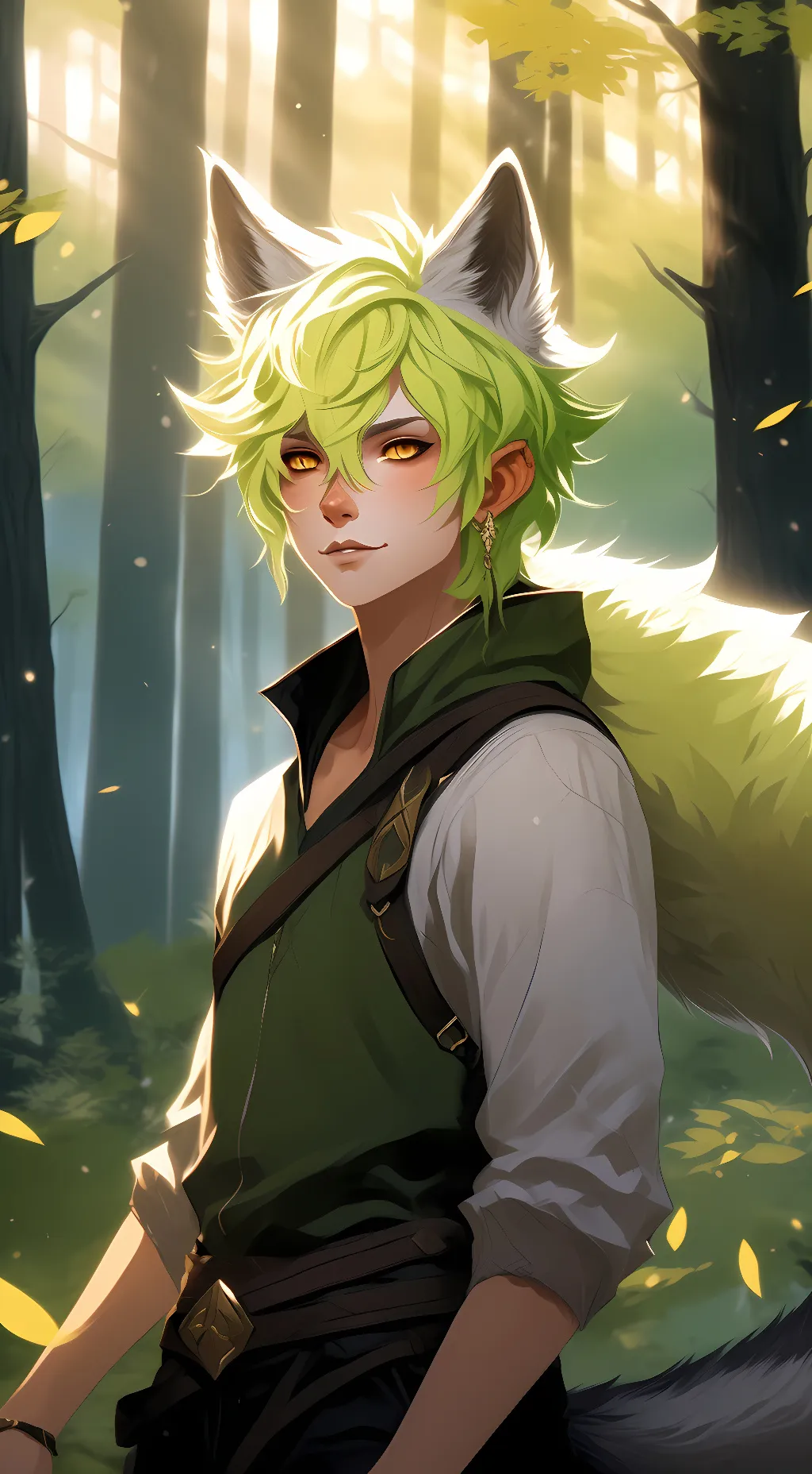 ai character: Finn O'Connell background