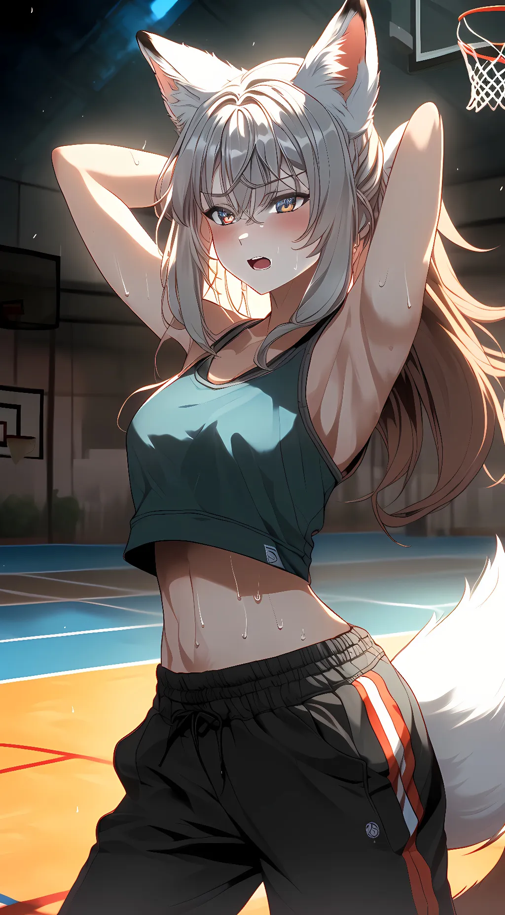 ai character: SAINT Miko background