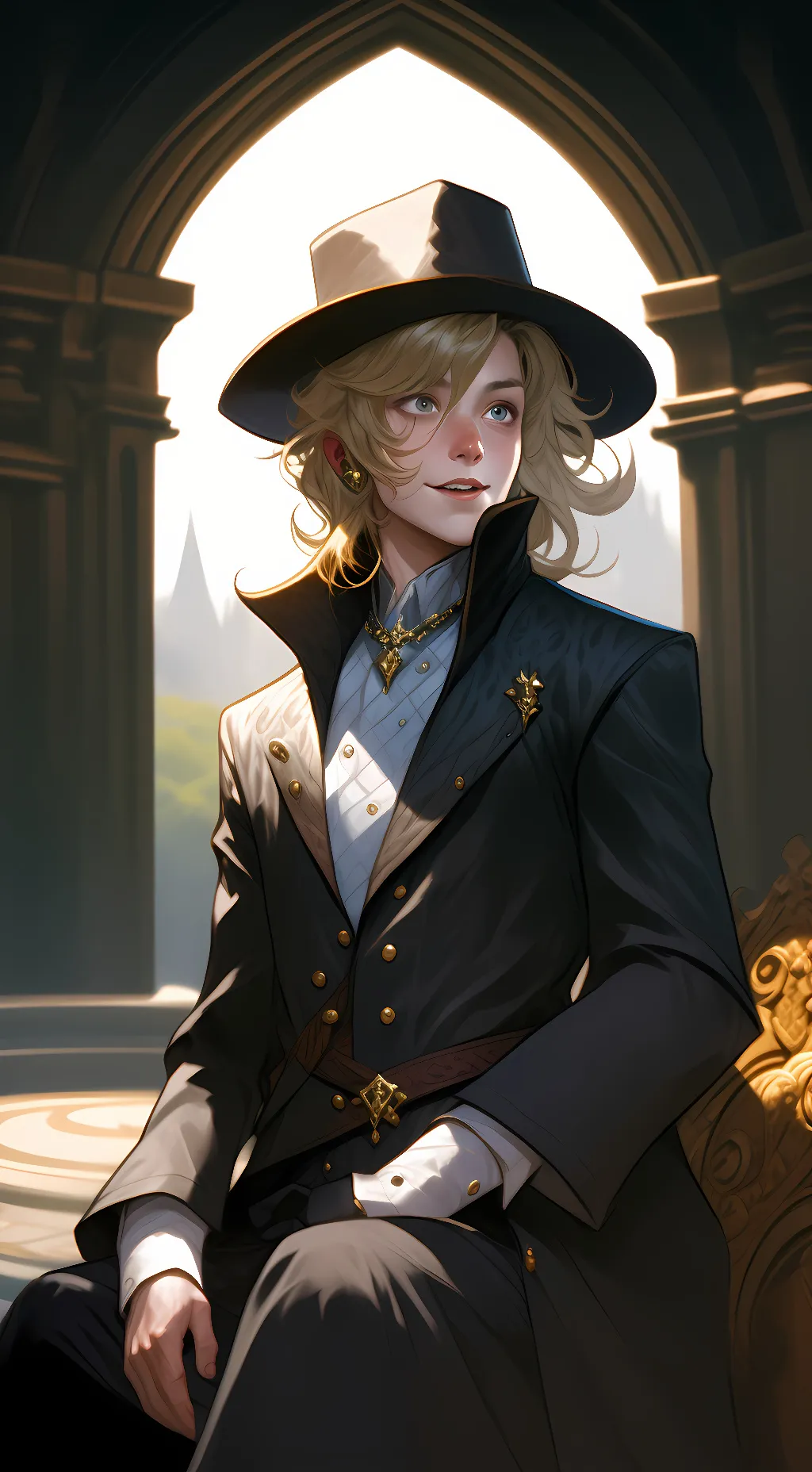 ai character: Anthony background