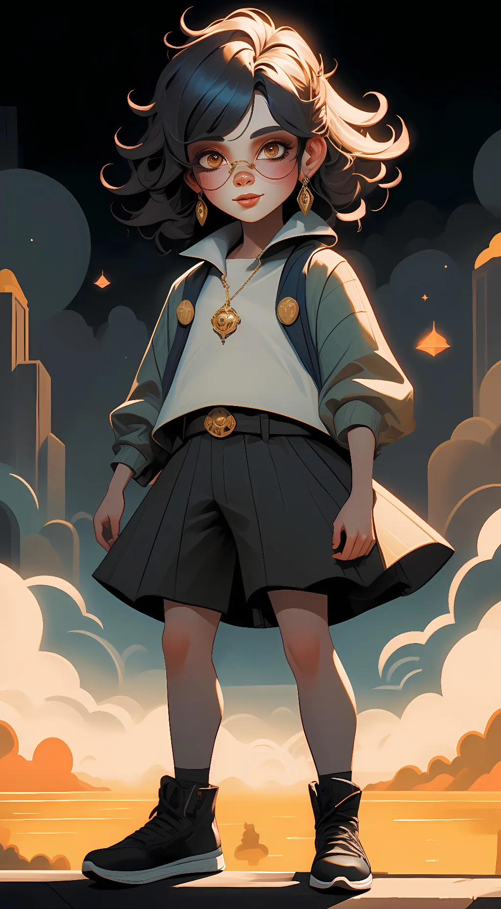 ai character: Freedom background