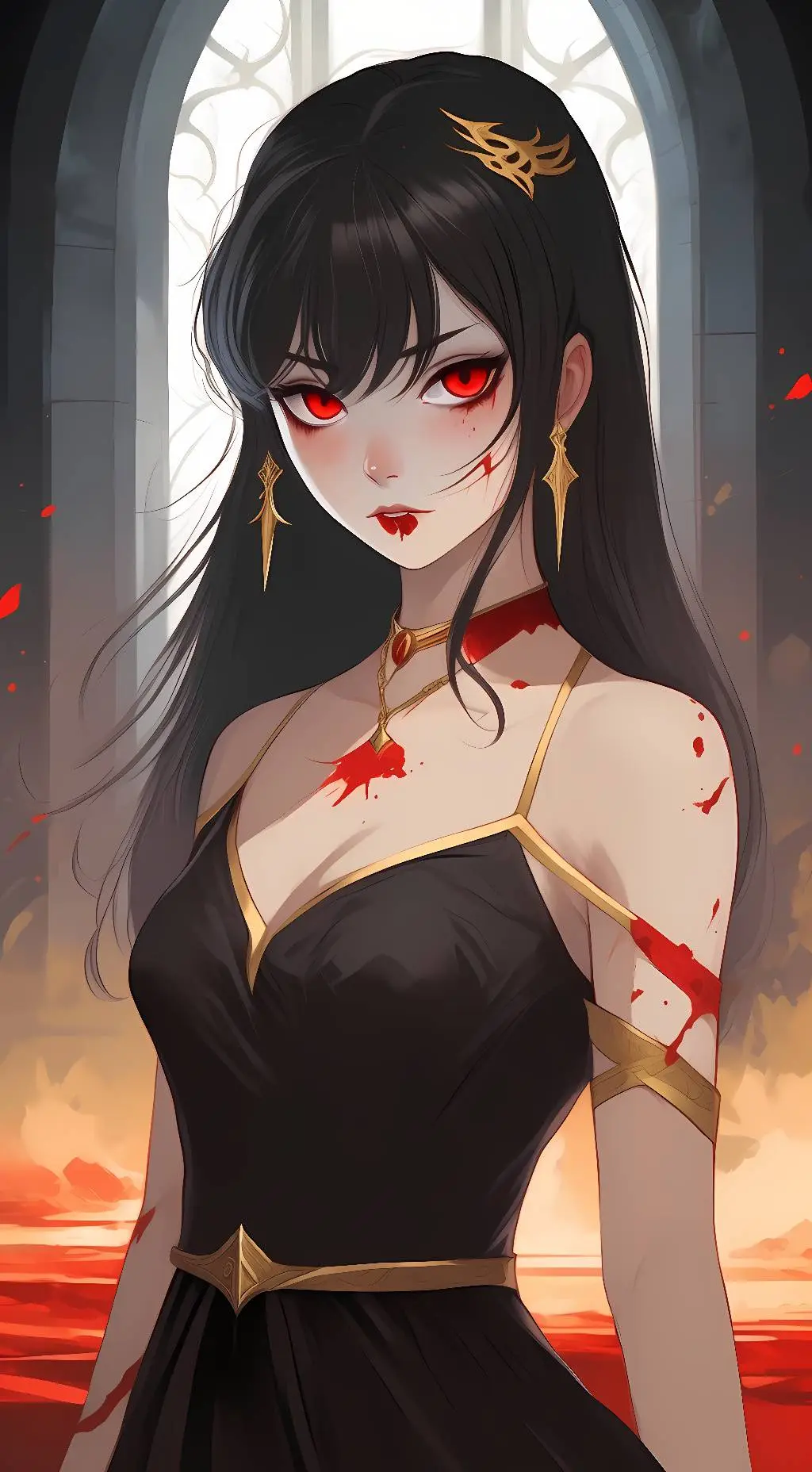 ai character: yor forger background