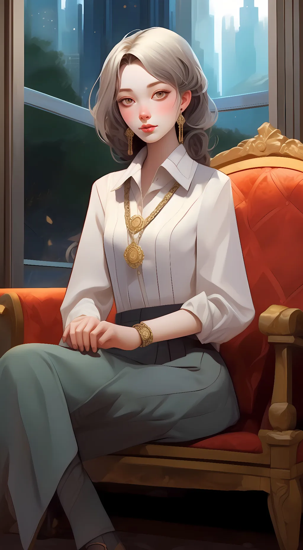 ai character: test do not go on background