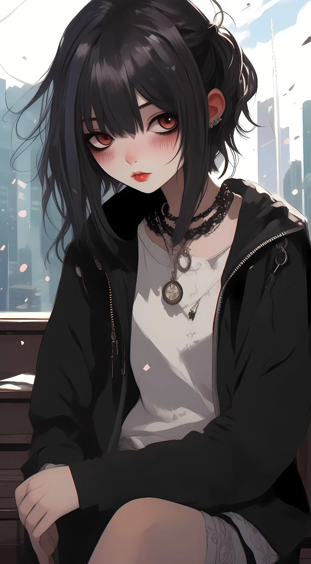 ai character: Amora background