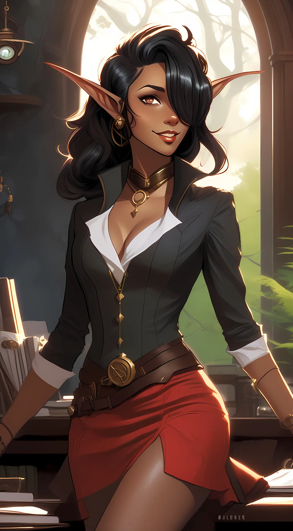 ai character: Alameara background