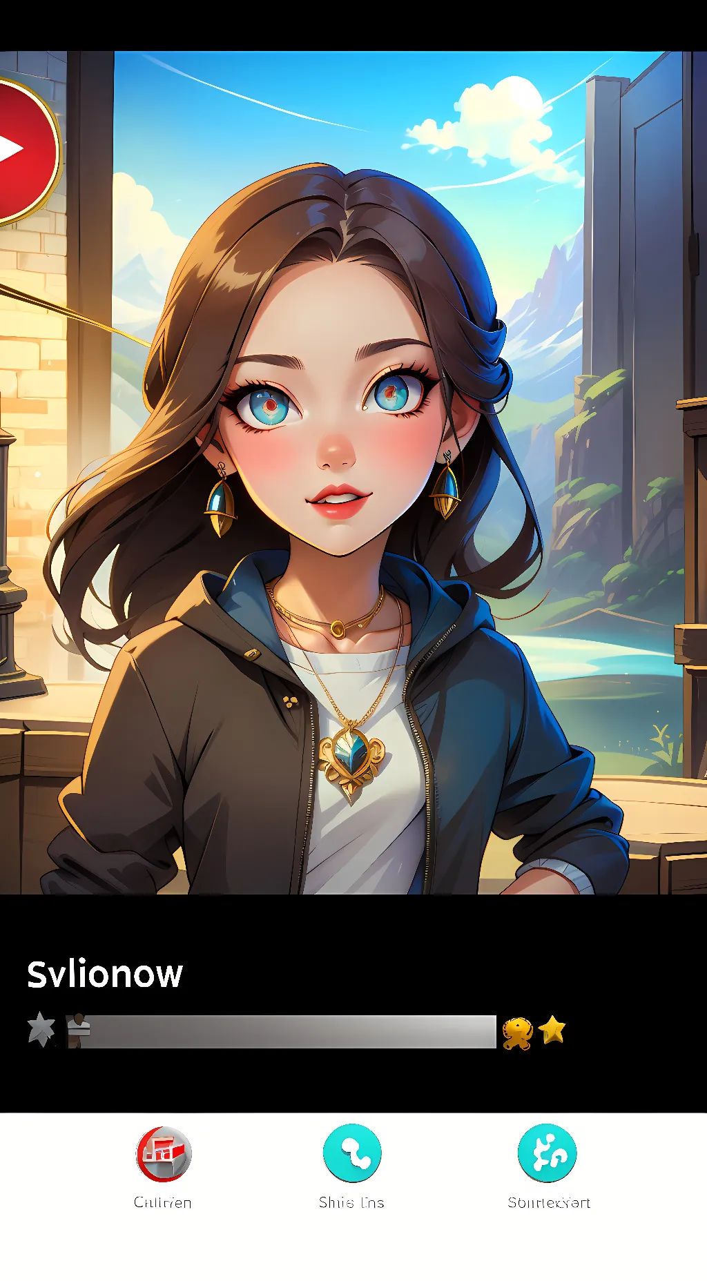 ai character: Ally background