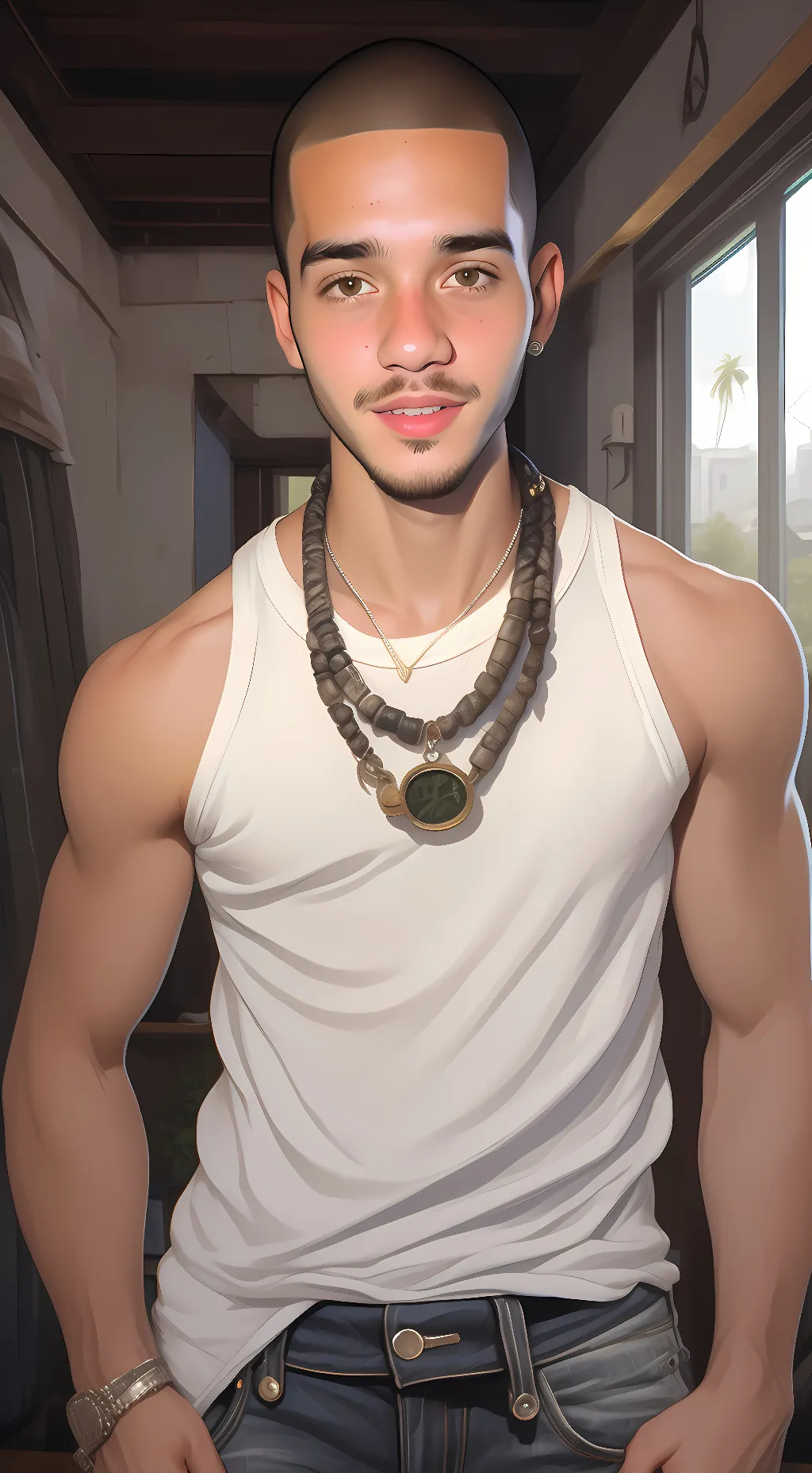 ai character: Yaboyywill  background