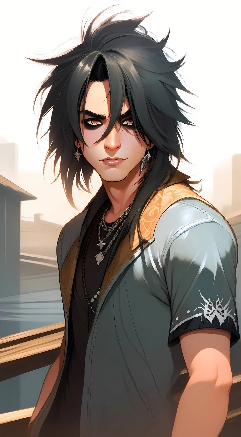 ai character: Adin Lee background