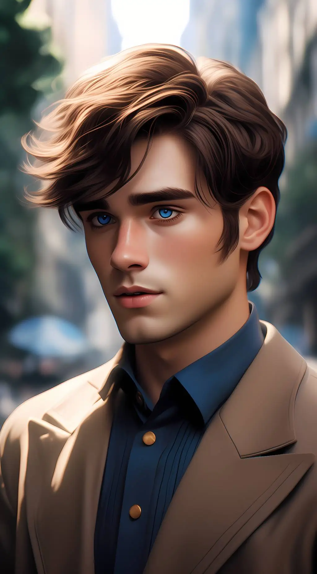 ai character: Blake background