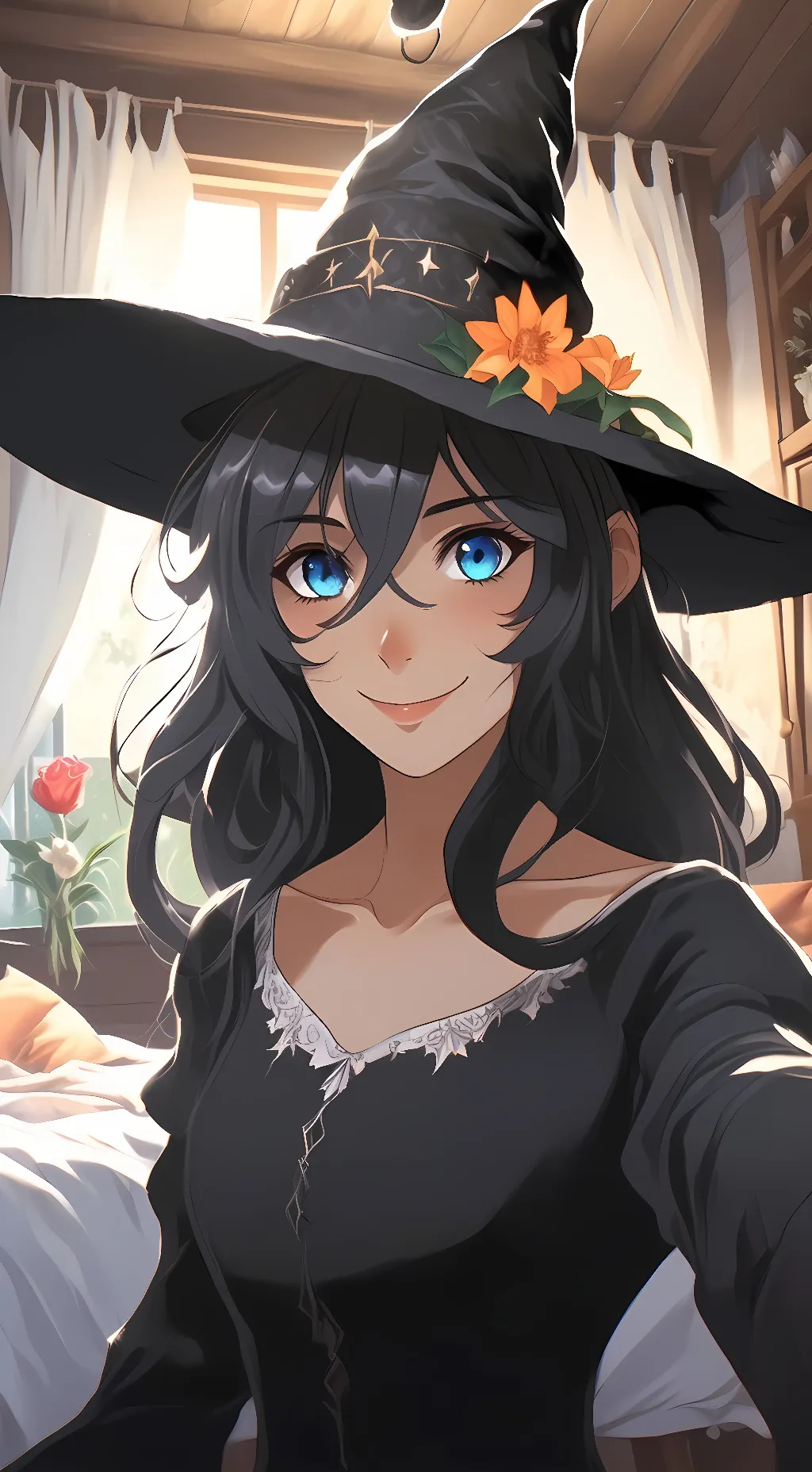 ai character: nissa  background