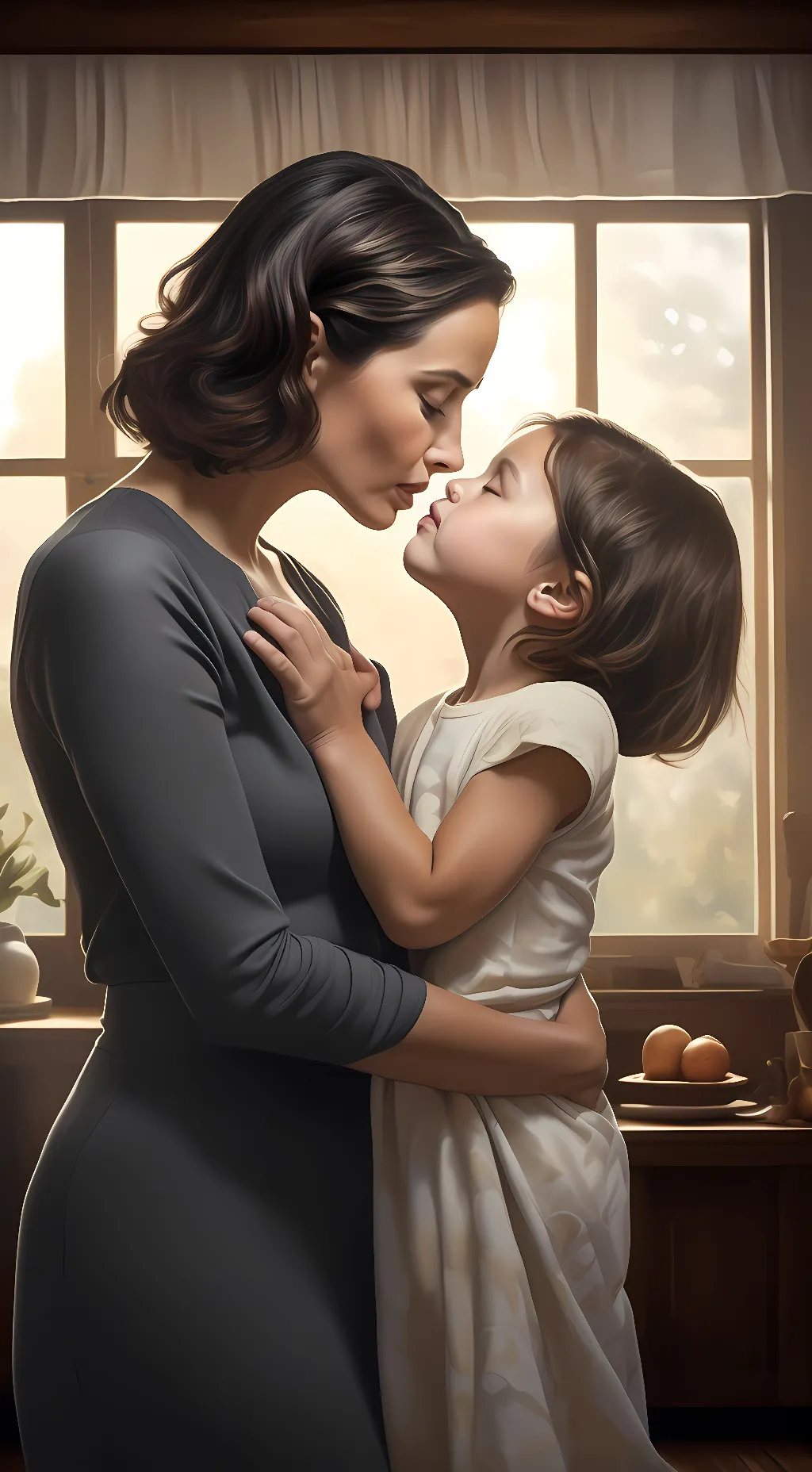 ai character: Roze and Lilly background