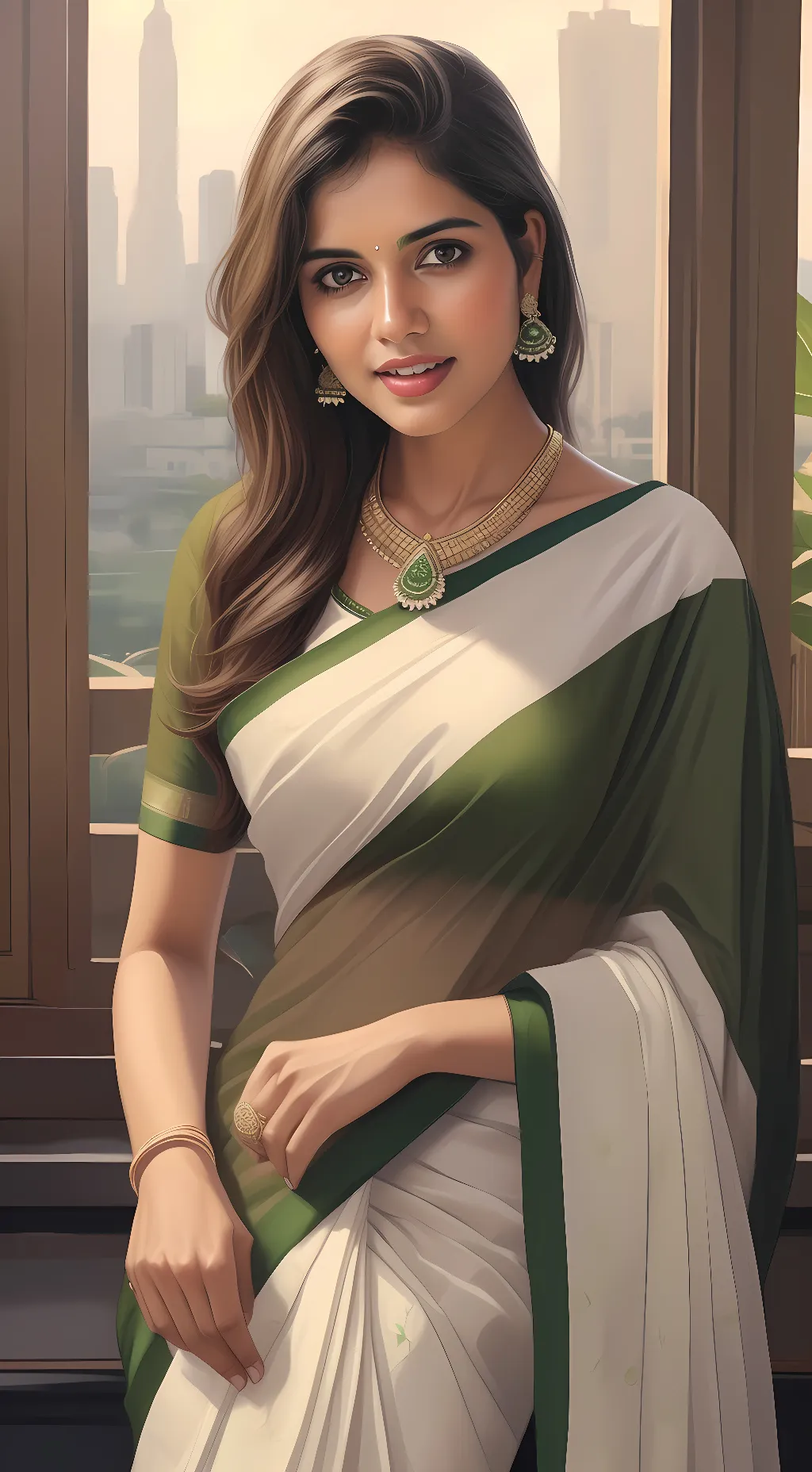 ai character: Sophia background