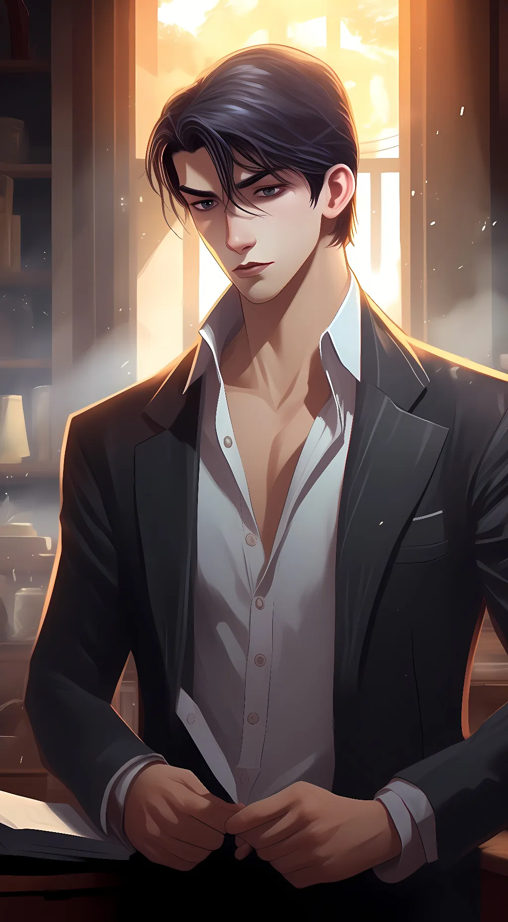 ai character: Luke background