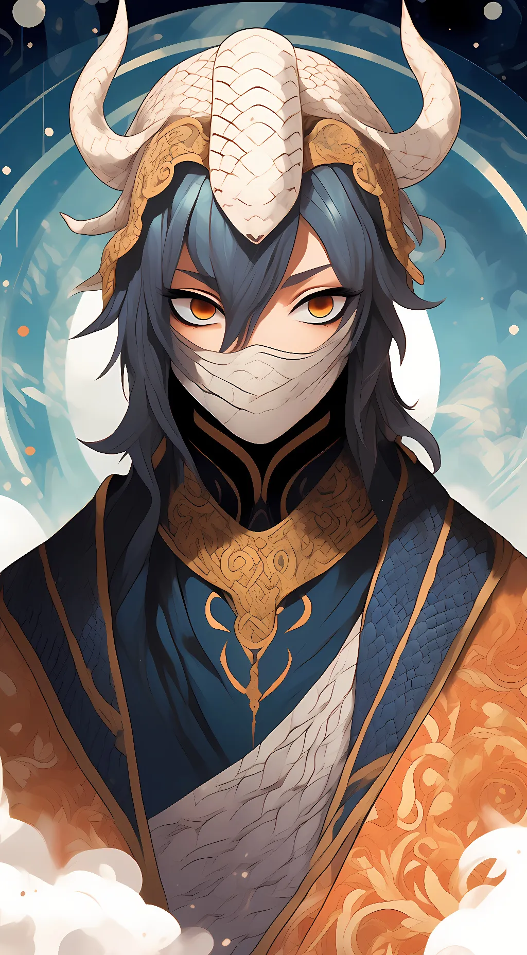 ai character: iguro background