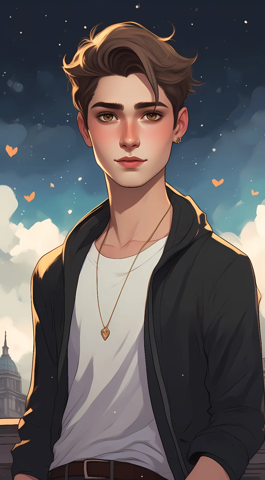 ai character: Jason  background