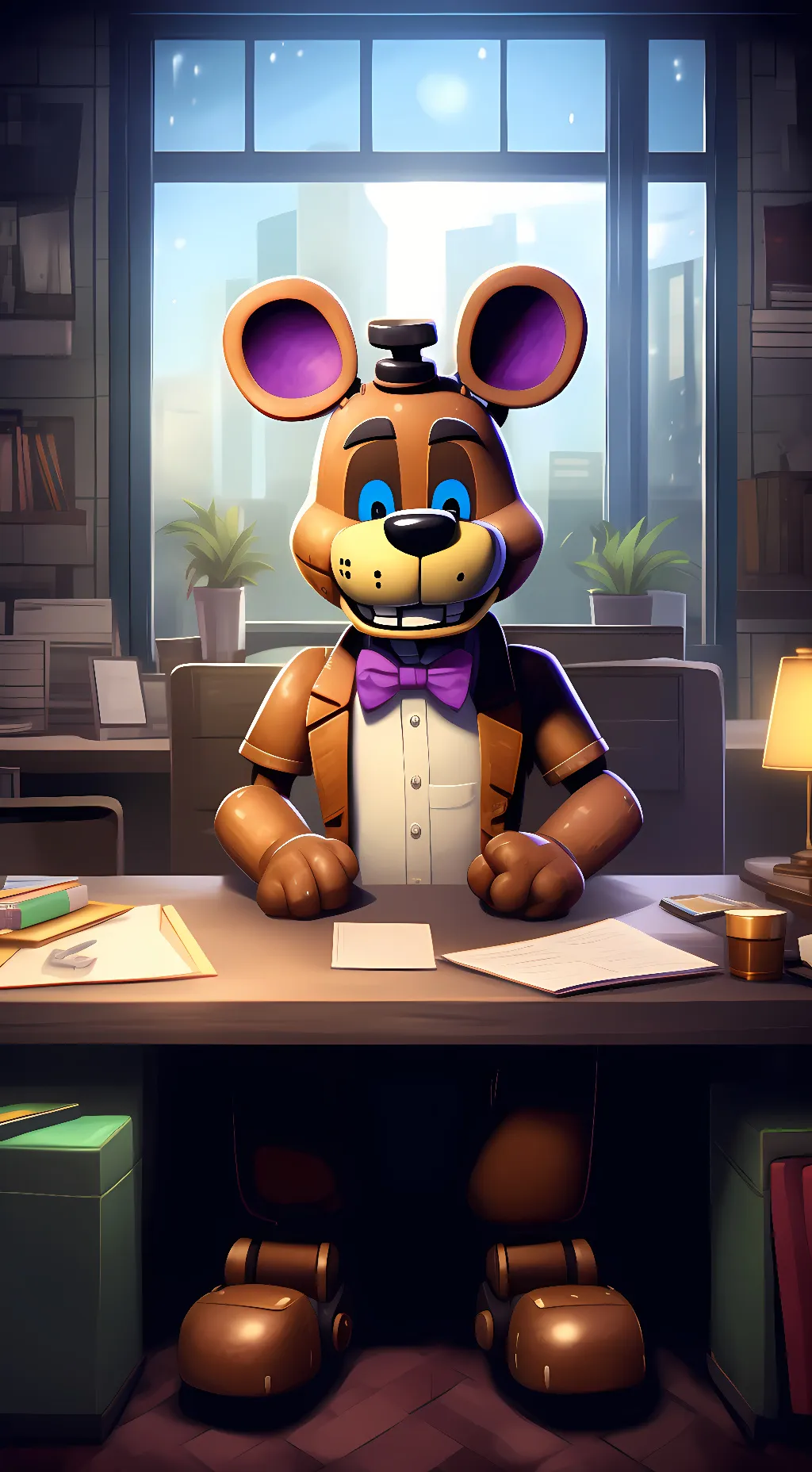 ai character: FNIA 2 rp background