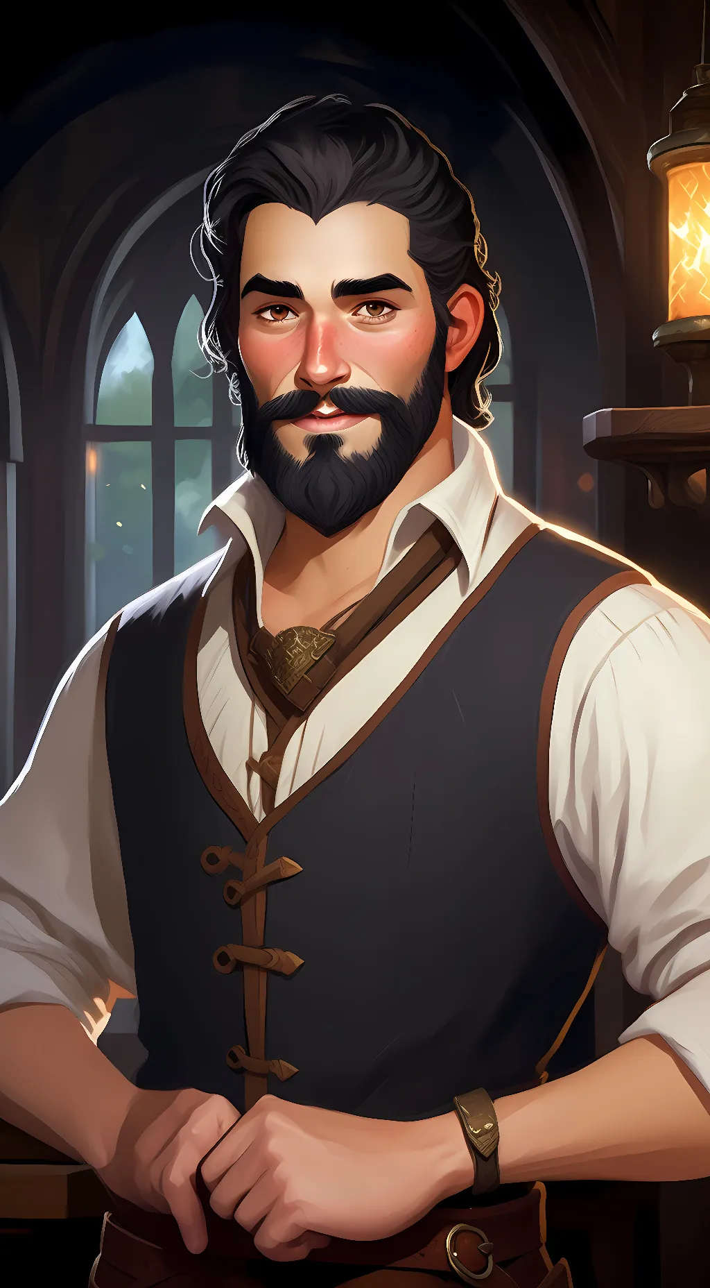 ai character: Owen Brooker background